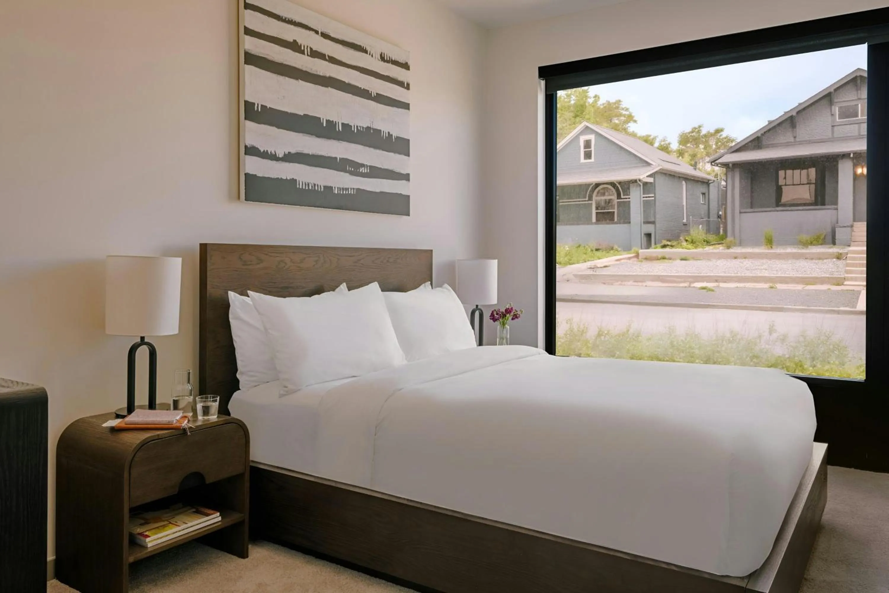 Bedroom, Bed in Sonder Skyline Apartments LoHi