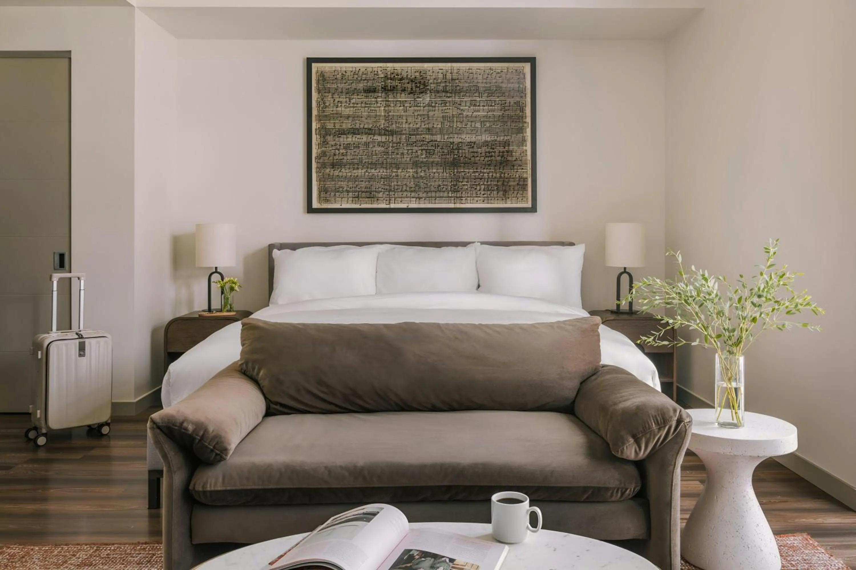 Bedroom in Sonder Skyline Apartments LoHi