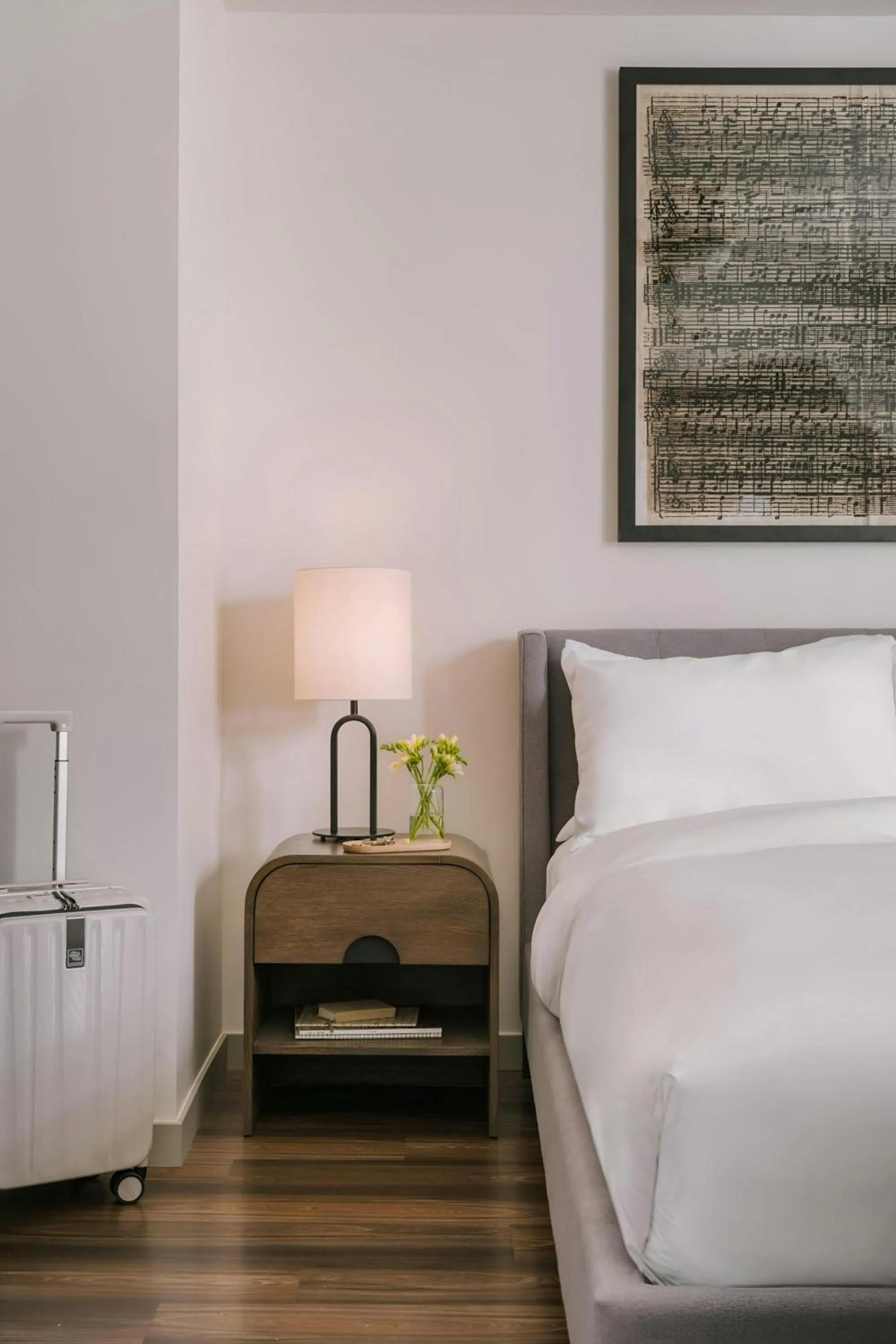 Bedroom, Bed in Sonder Skyline Apartments LoHi