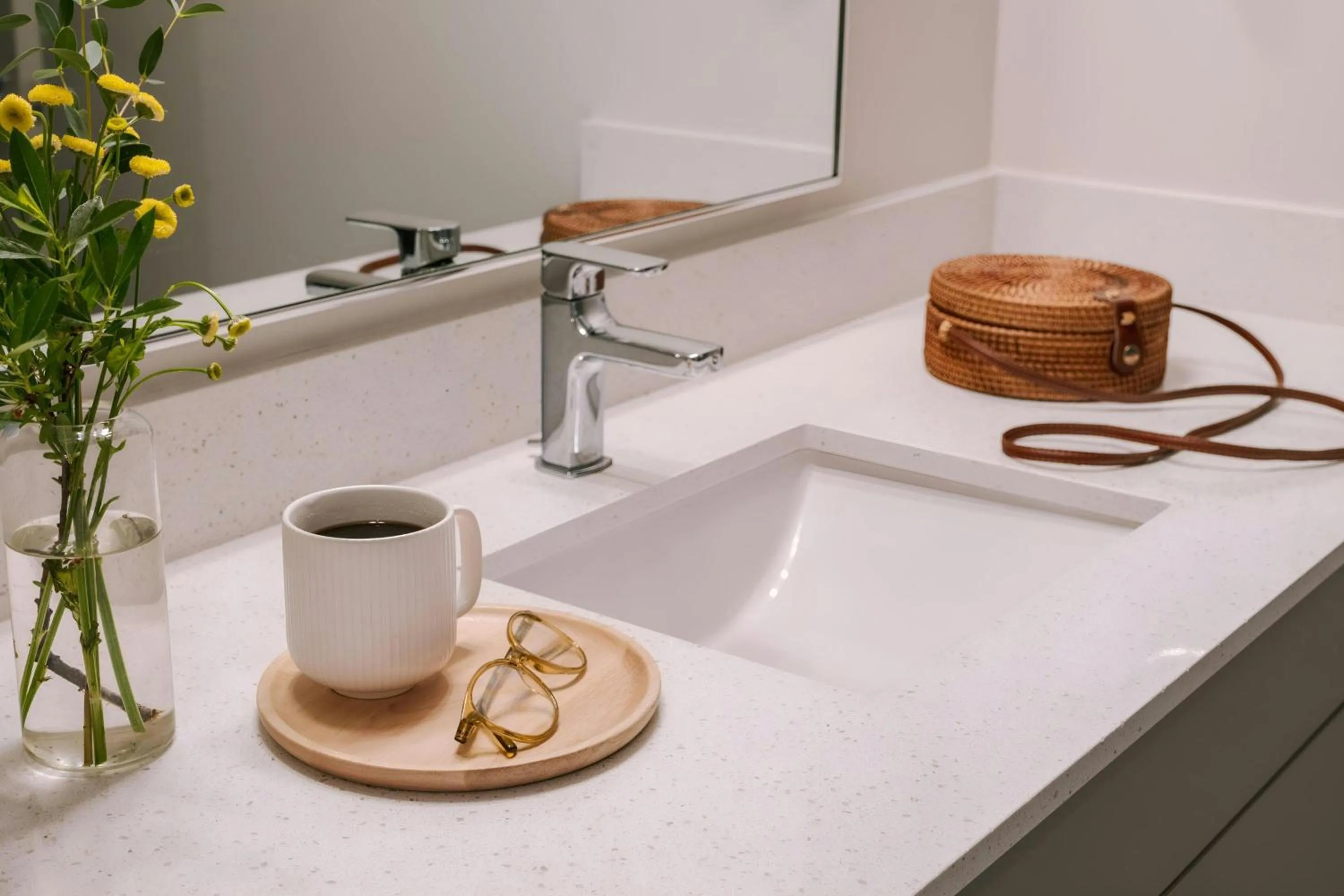 Bathroom in Sonder Skyline Apartments LoHi