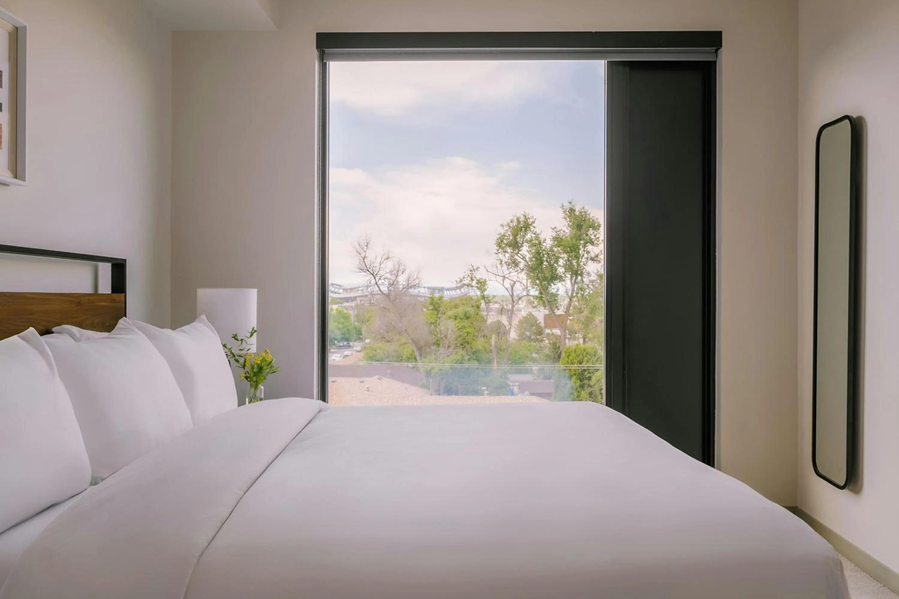 Bedroom, Bed in Sonder Skyline Apartments LoHi