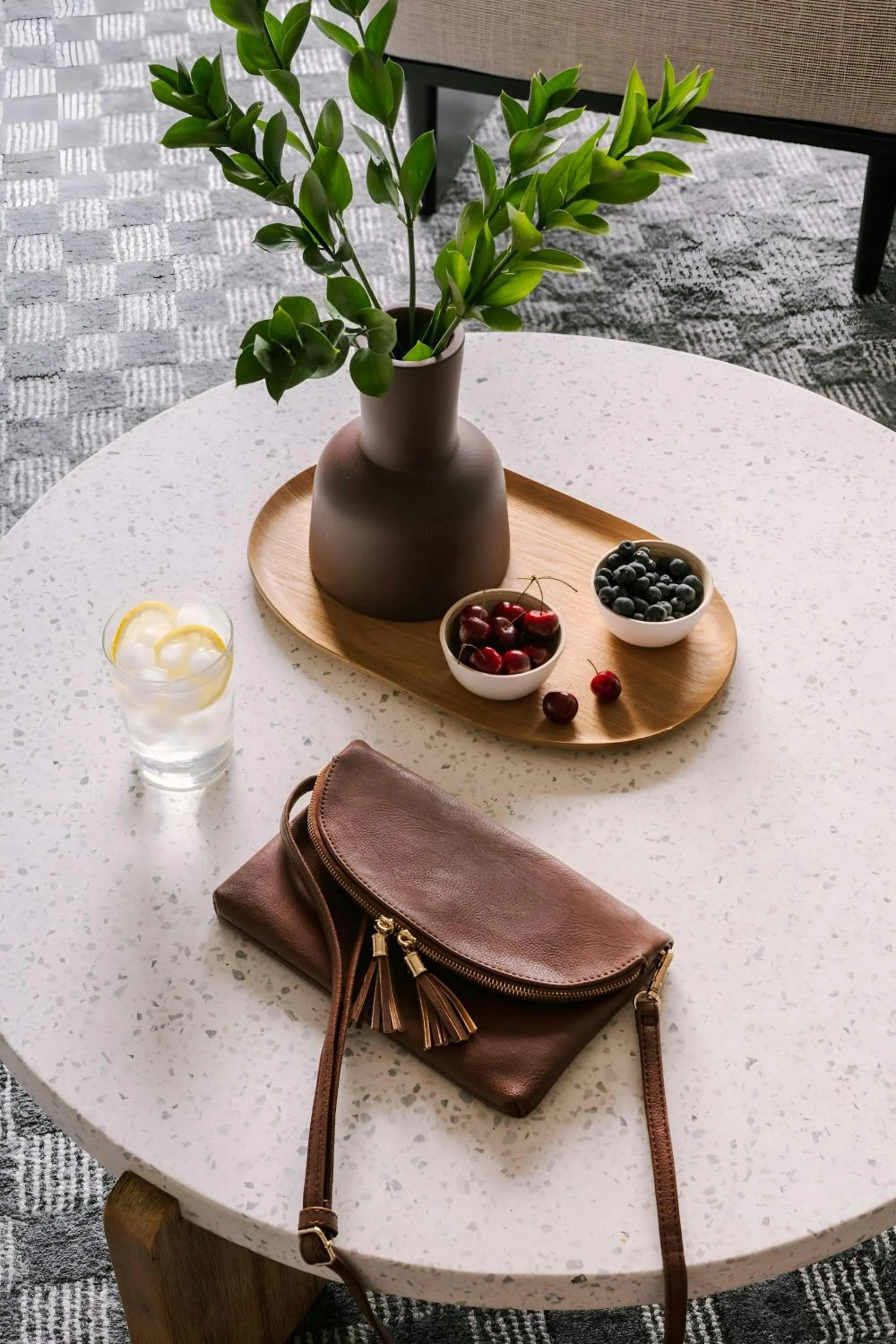 Living room in Sonder Skyline Apartments LoHi