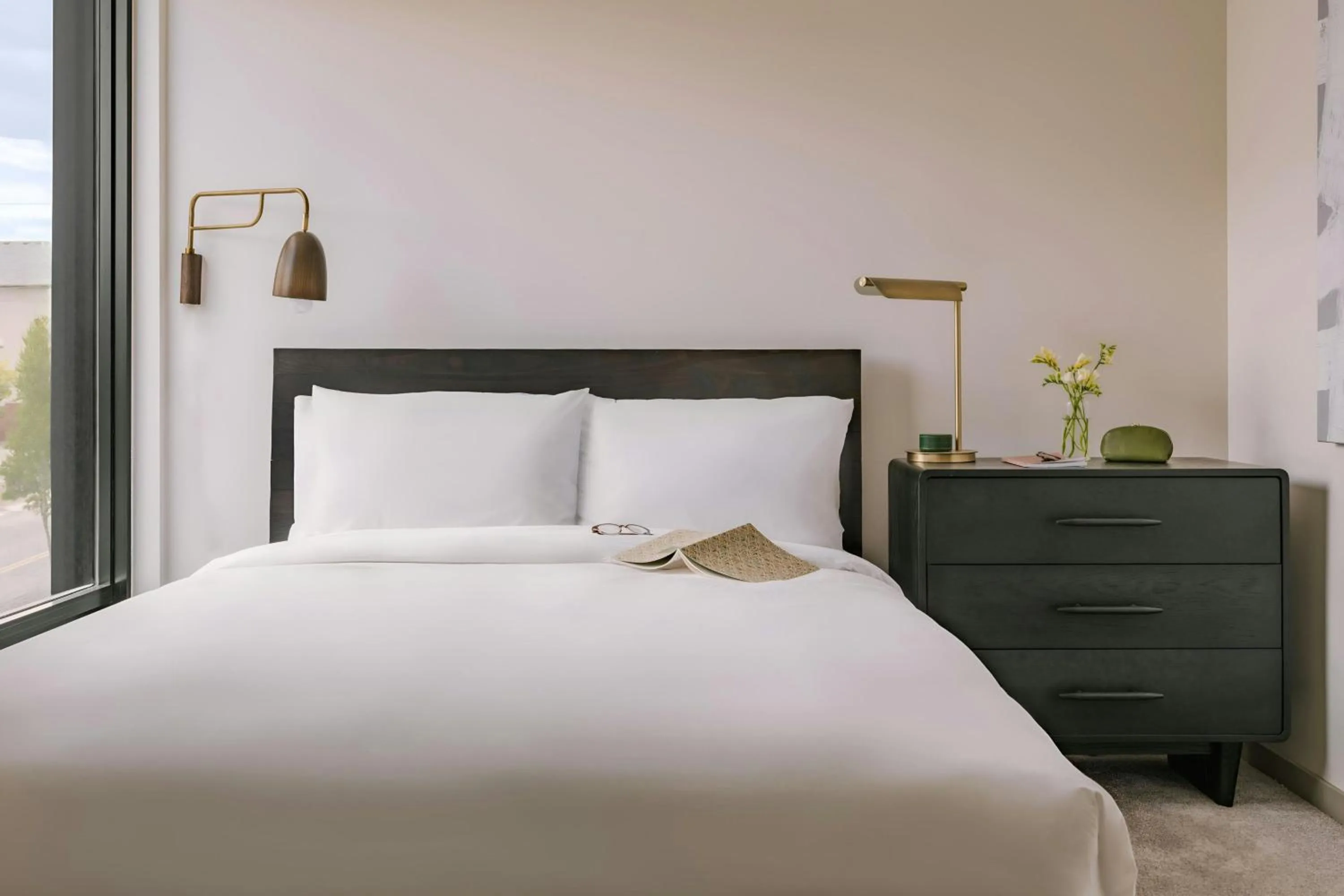 Bedroom, Bed in Sonder Skyline Apartments LoHi