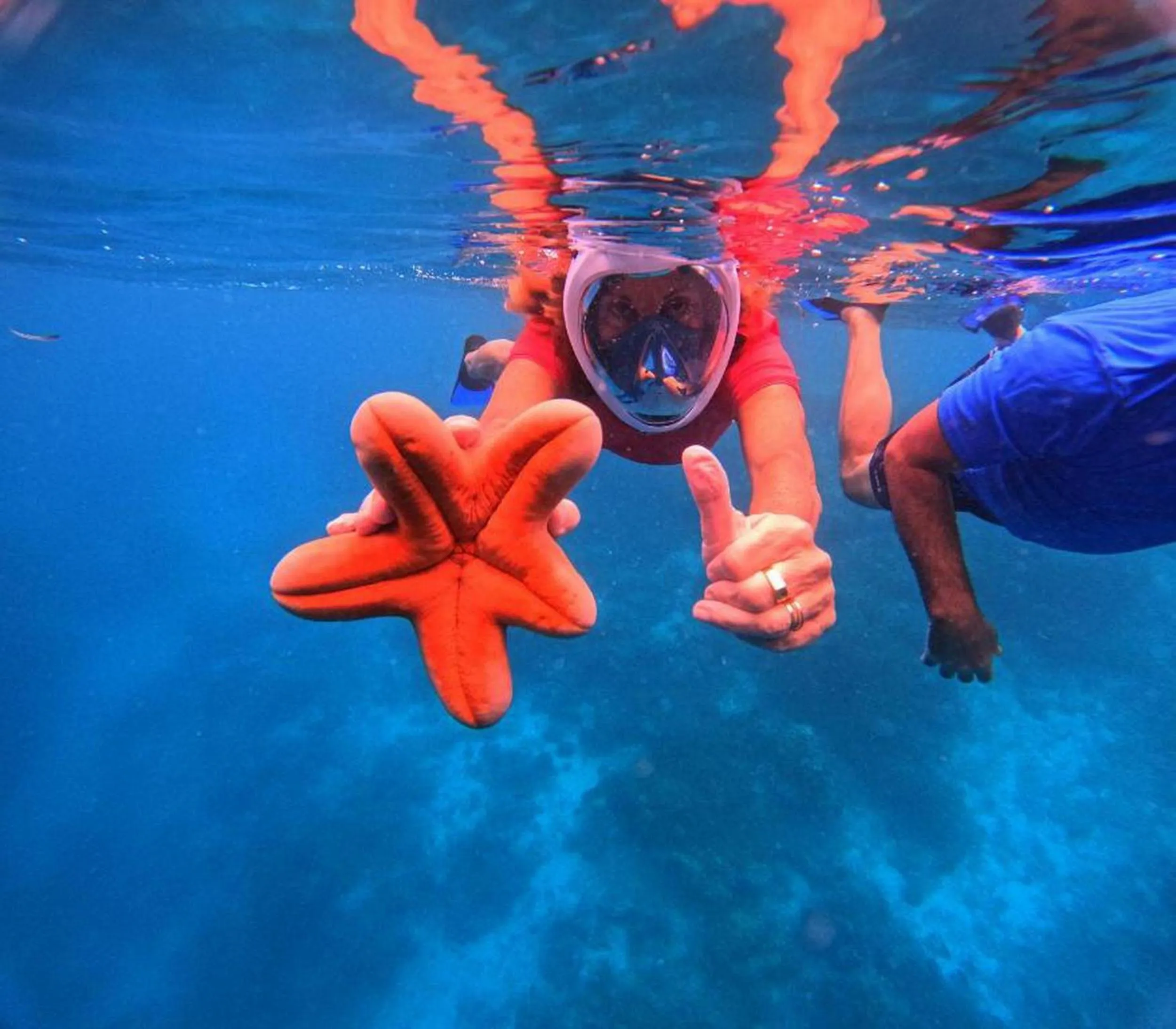 People in Adroit Beach Inn