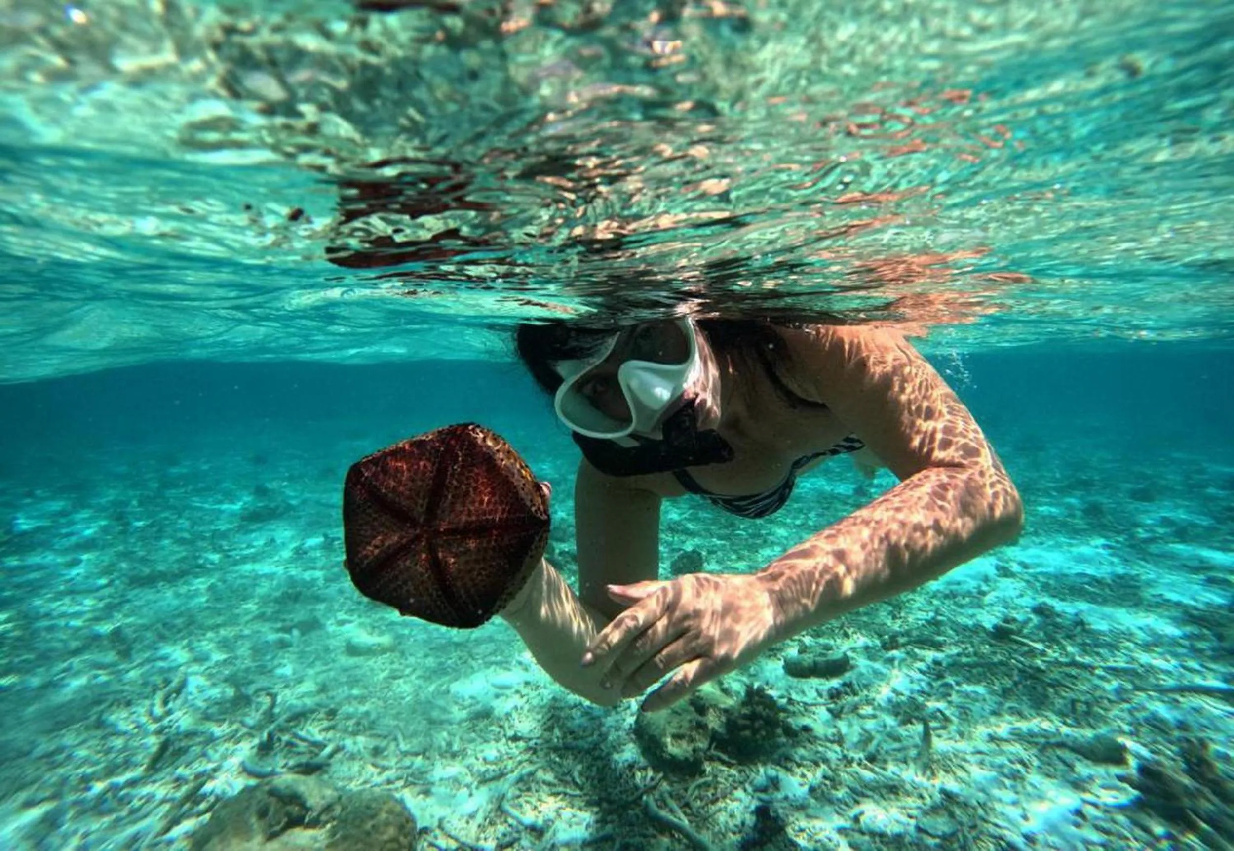 People in Adroit Beach Inn