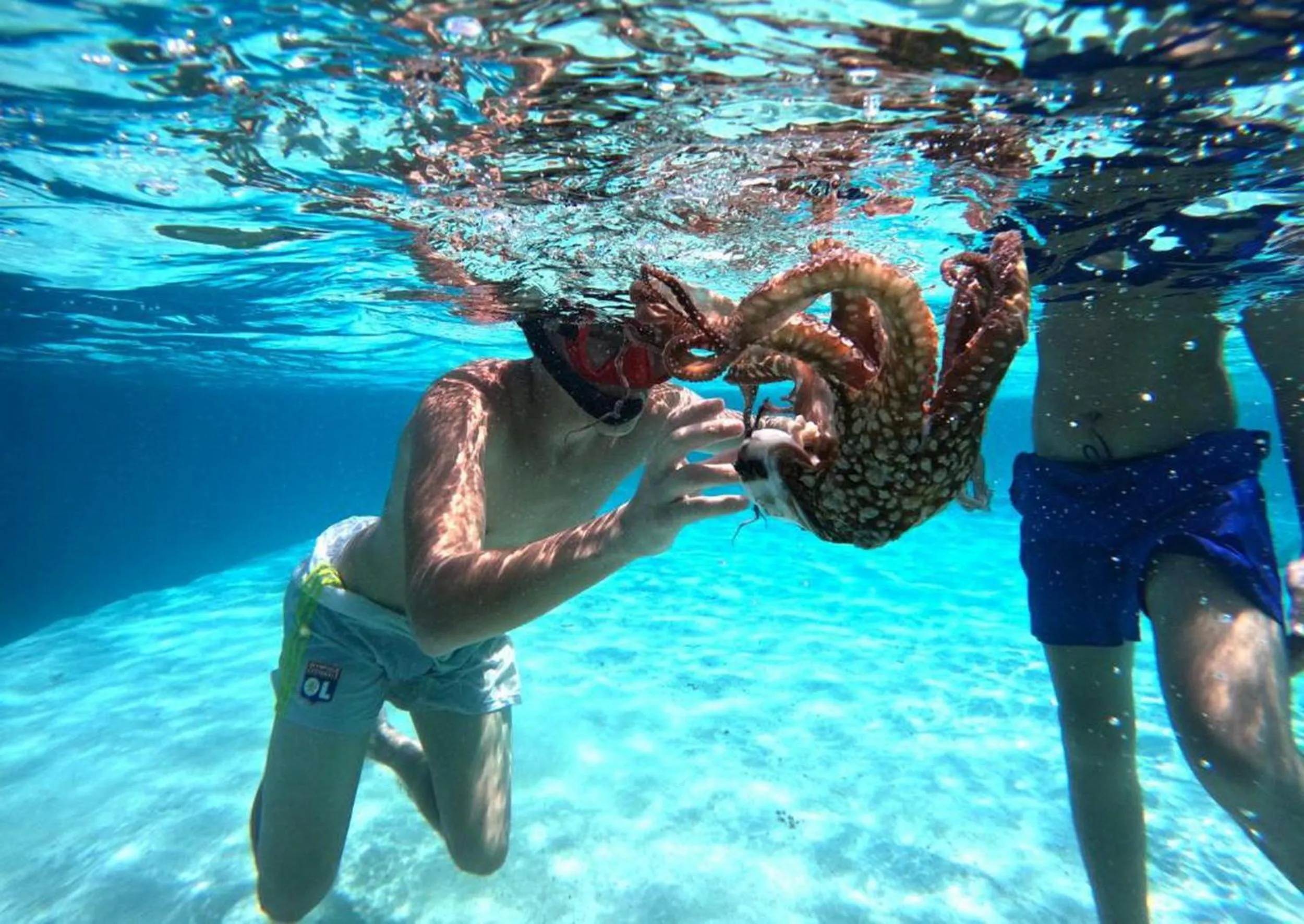 People in Adroit Beach Inn