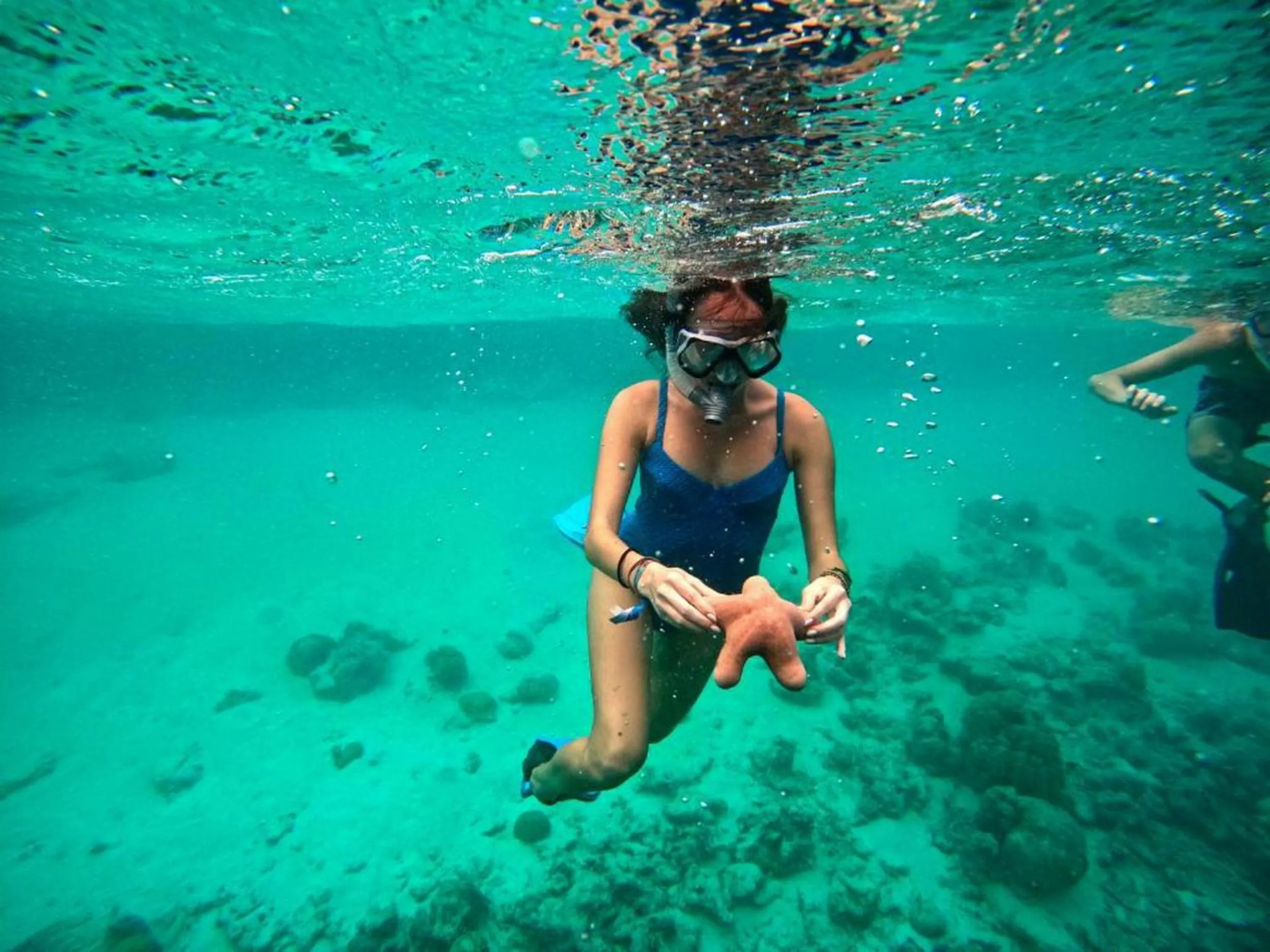 People in Adroit Beach Inn