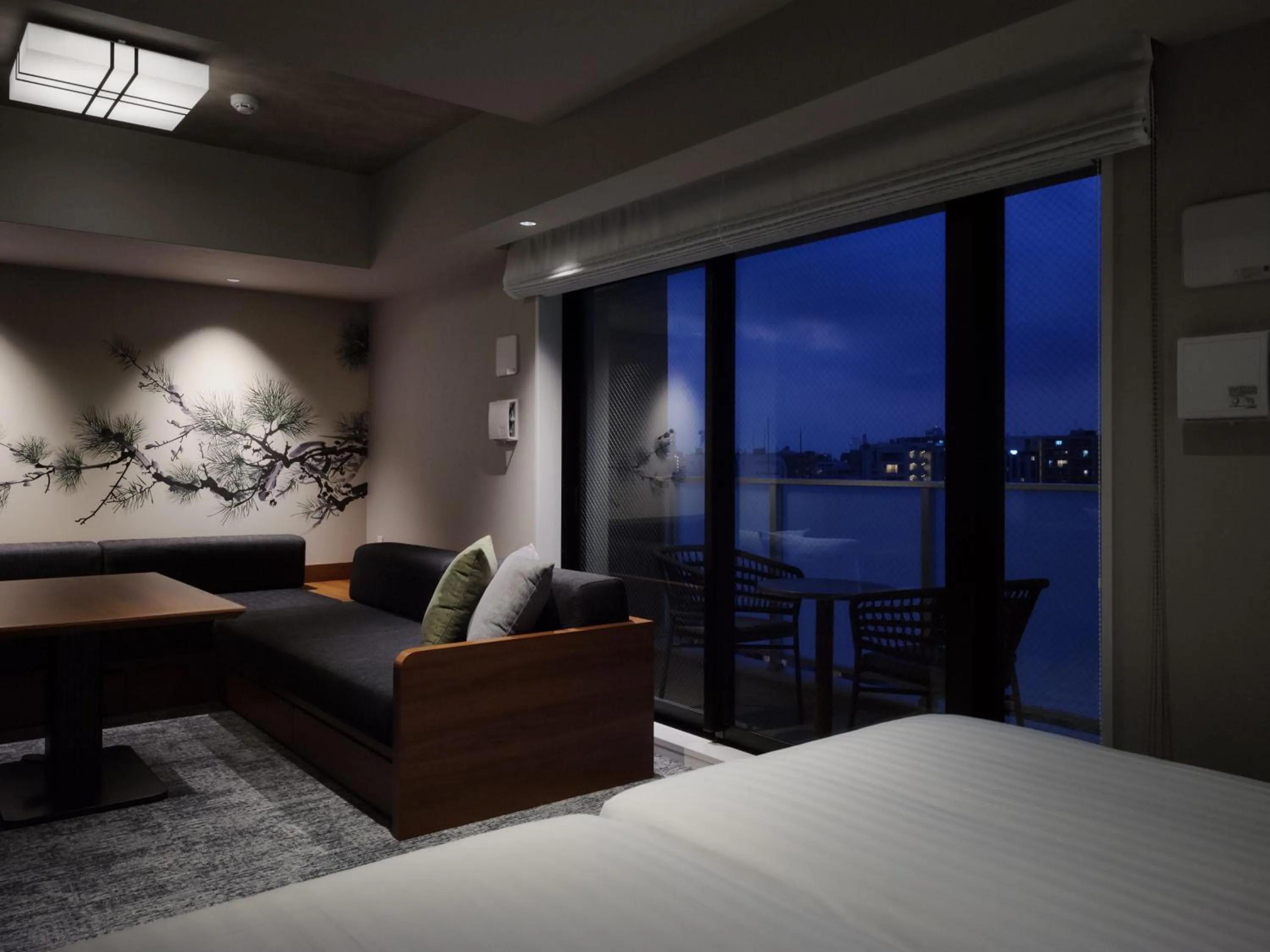 Bed in MONday Apart Premium Asakusa