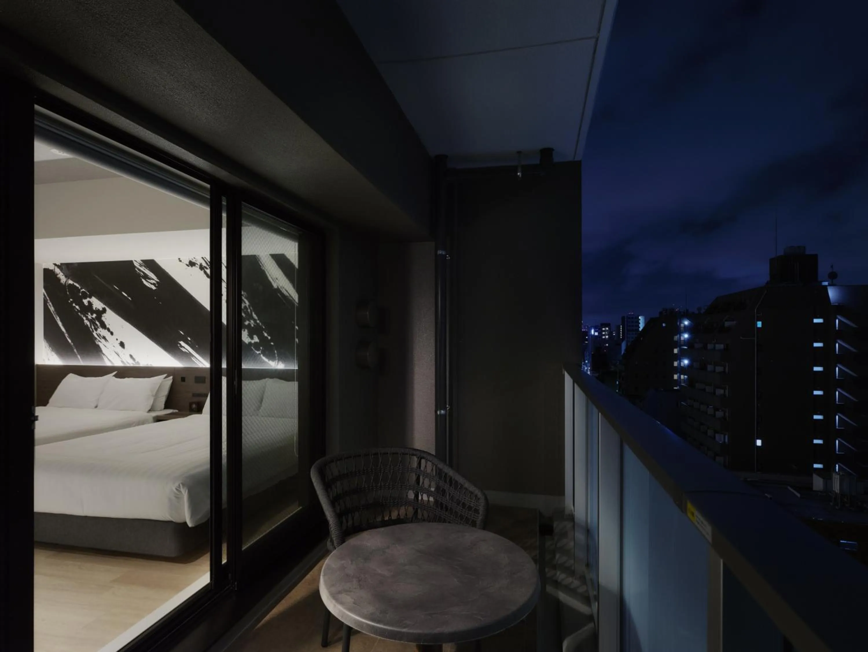 Bed in MONday Apart Premium Asakusa