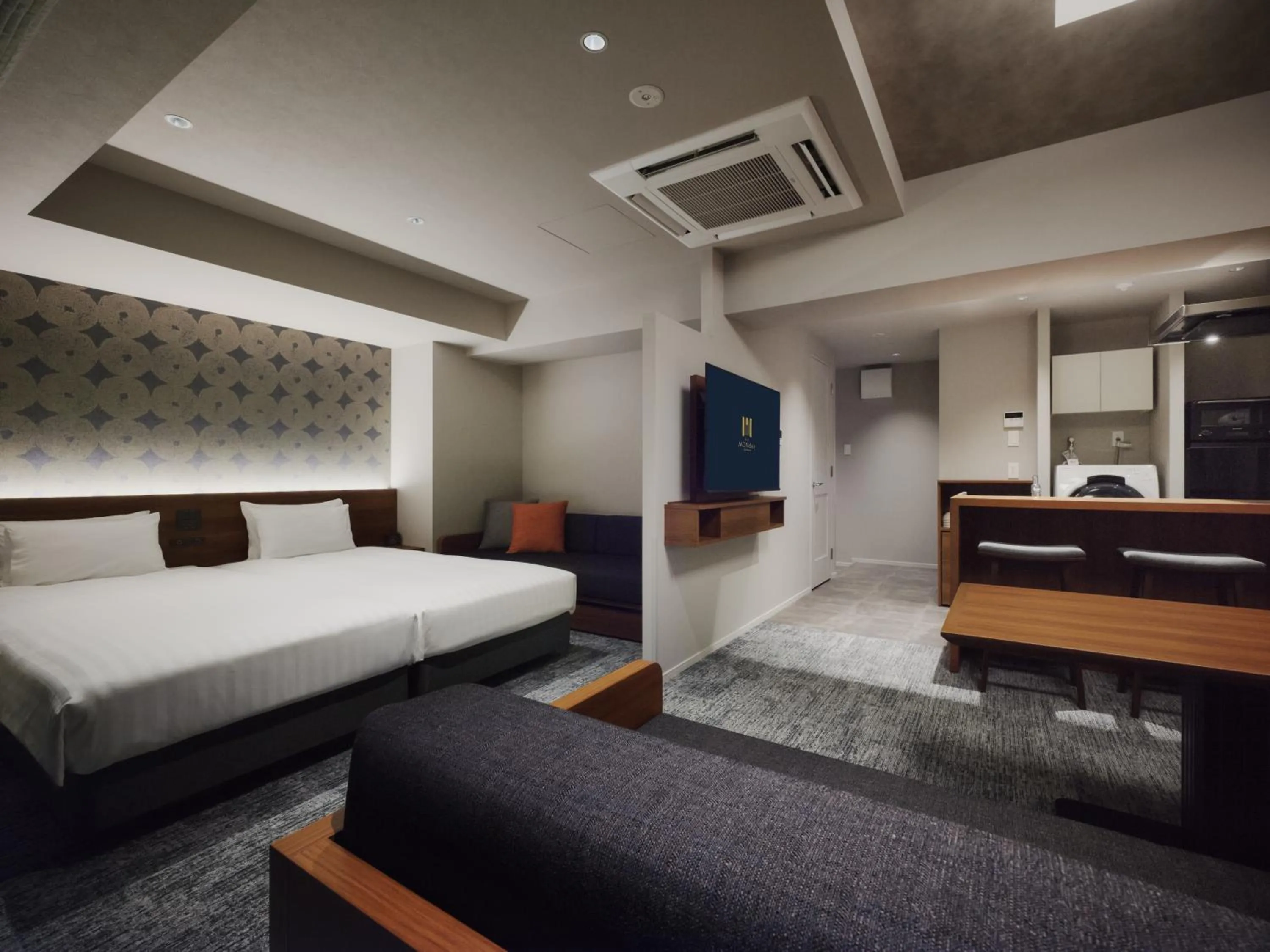 Bed in MONday Apart Premium Asakusa