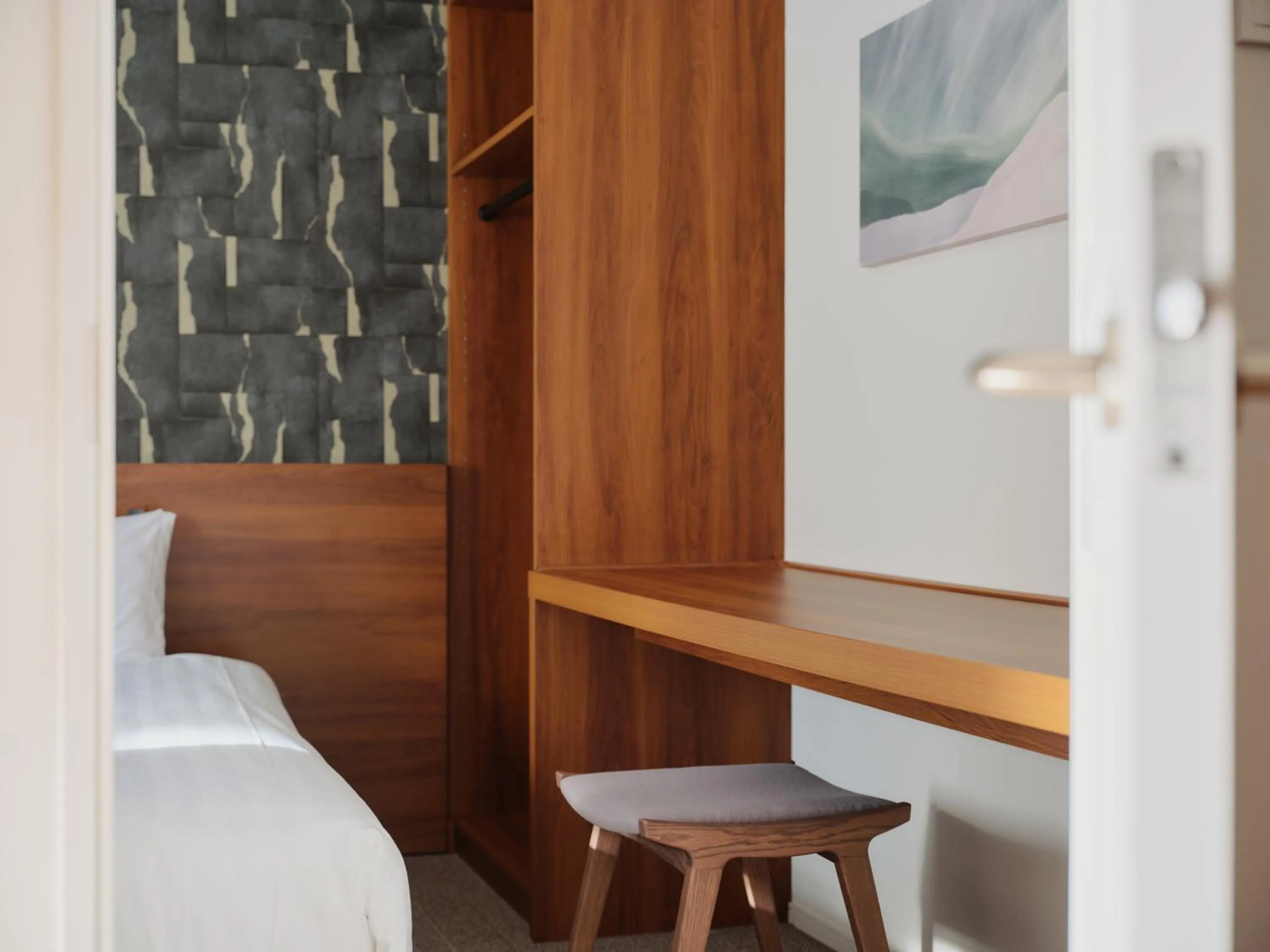 Bed in MONday Apart Premium Asakusa