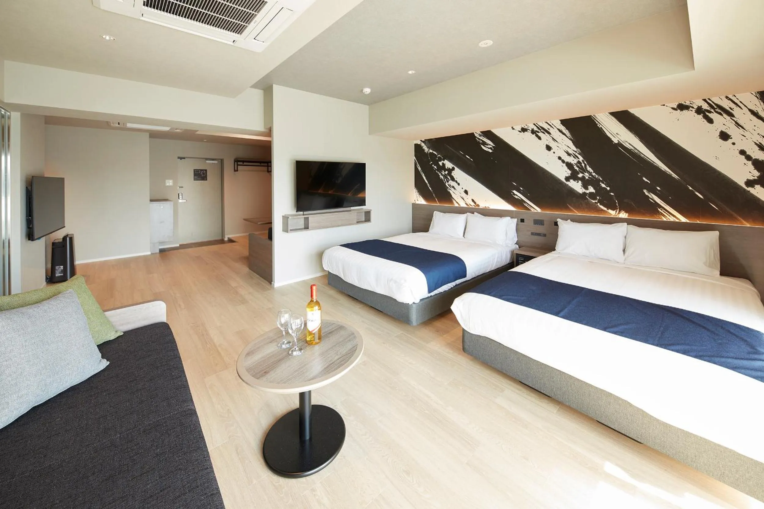 Bed in MONday Apart Premium Asakusa