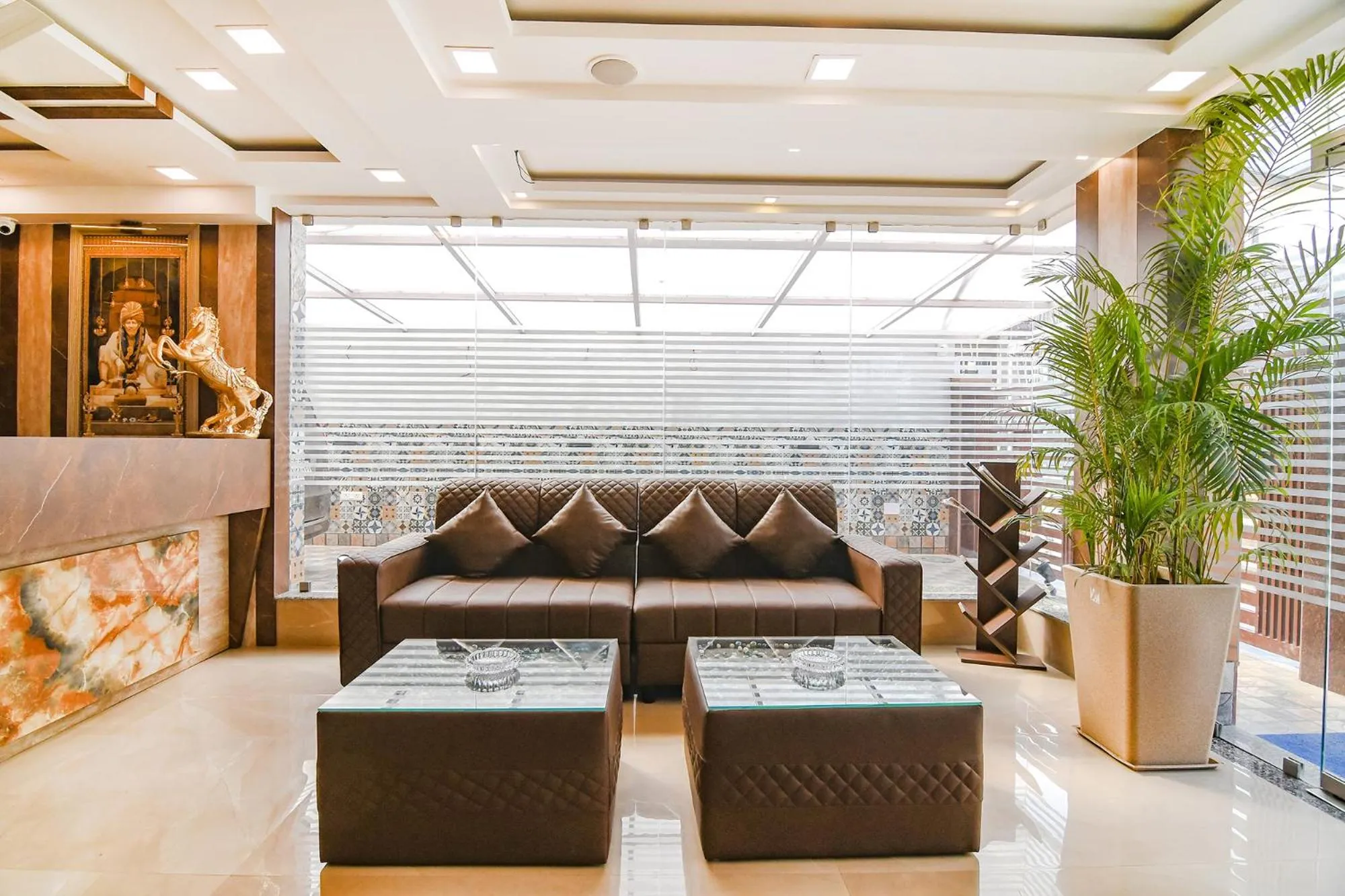 Seating area in FabHotel Prime The Pavilion - Nr City Centre 2