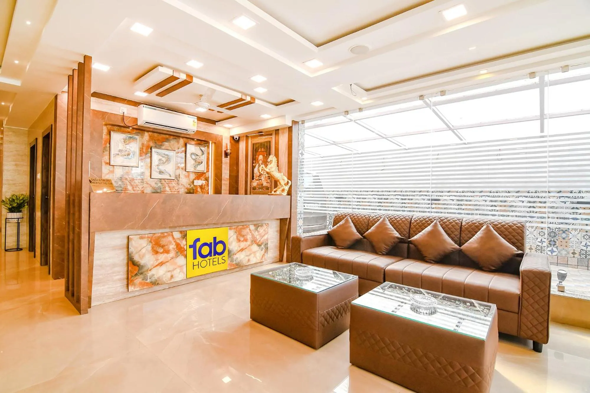 Lobby or reception in FabHotel Prime The Pavilion - Nr City Centre 2