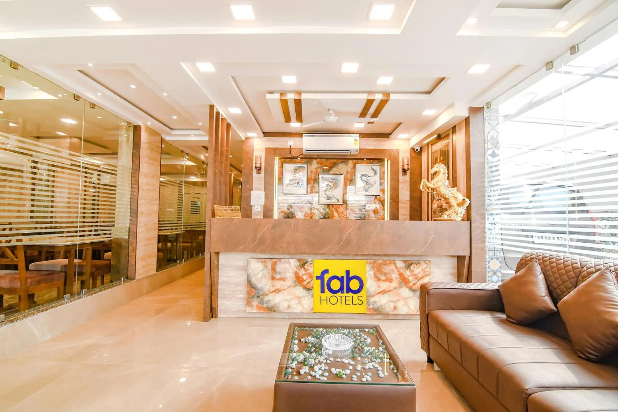 Lobby or reception in FabHotel Prime The Pavilion - Nr City Centre 2