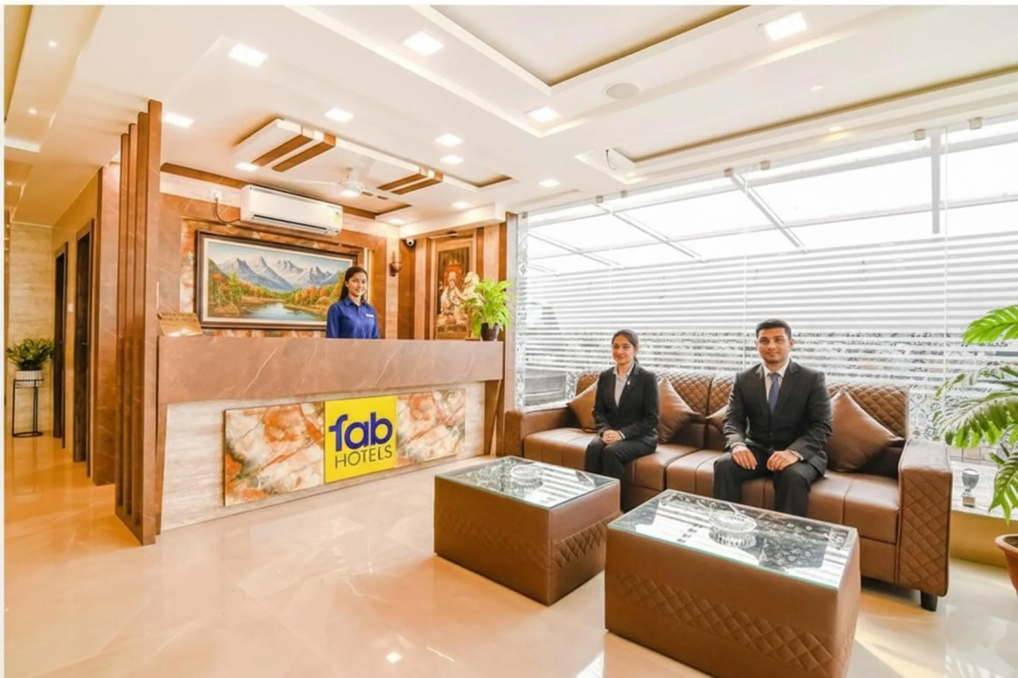 Lobby or reception in FabHotel Prime The Pavilion - Nr City Centre 2