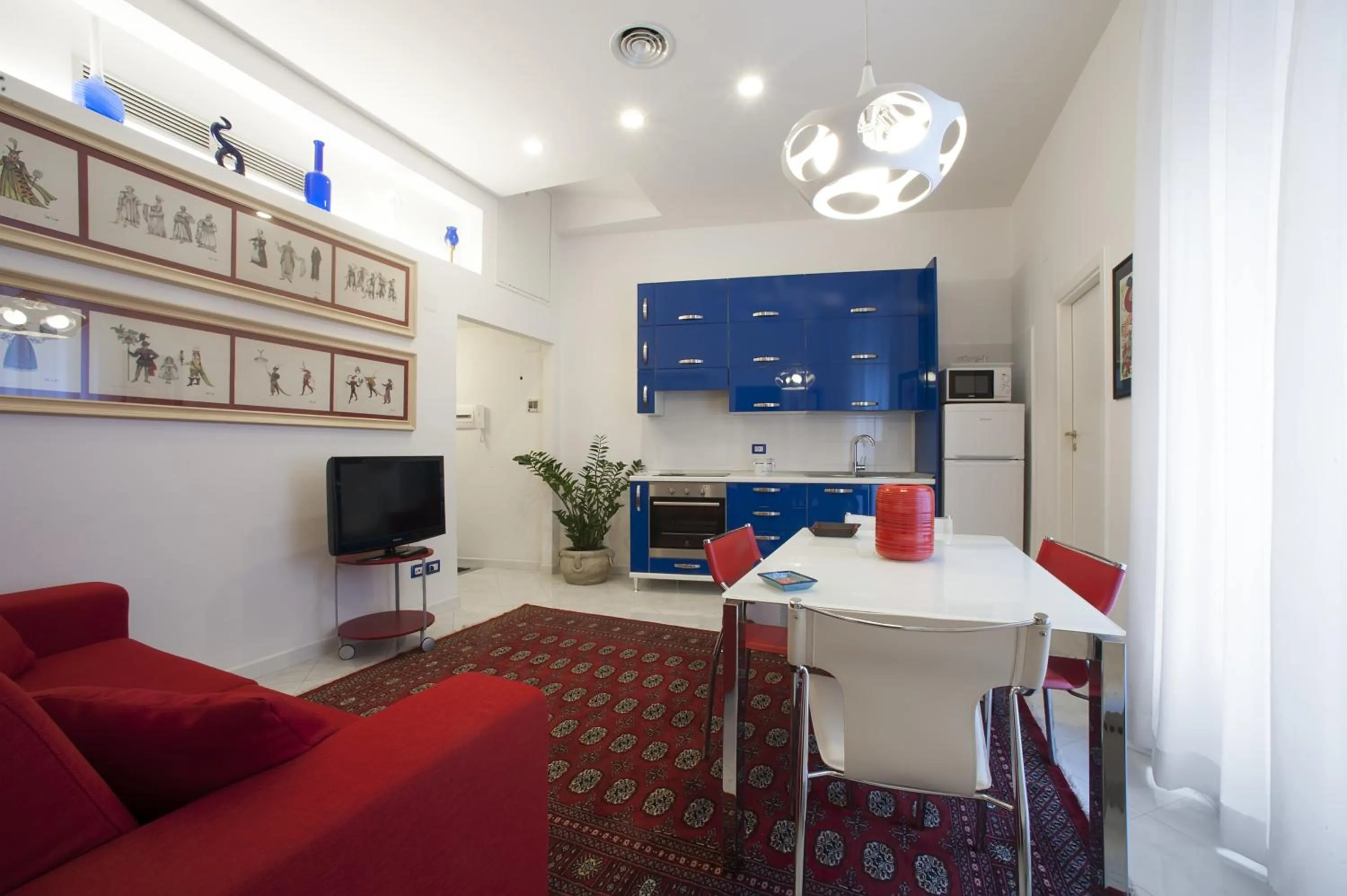 Kitchen or kitchenette in Casa Vittoria