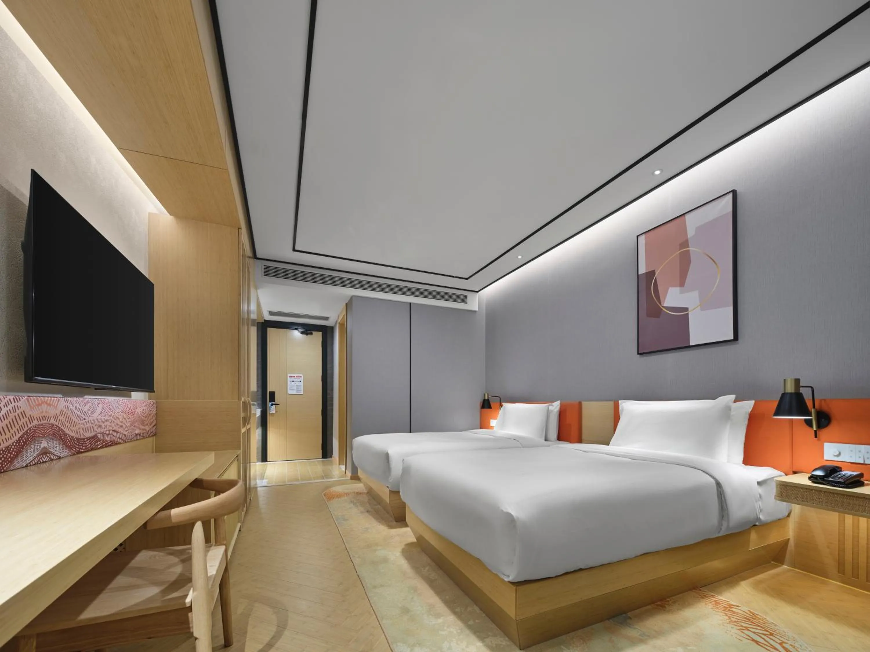 Bedroom, Bed in Hilton Garden Inn Aksu Downtown