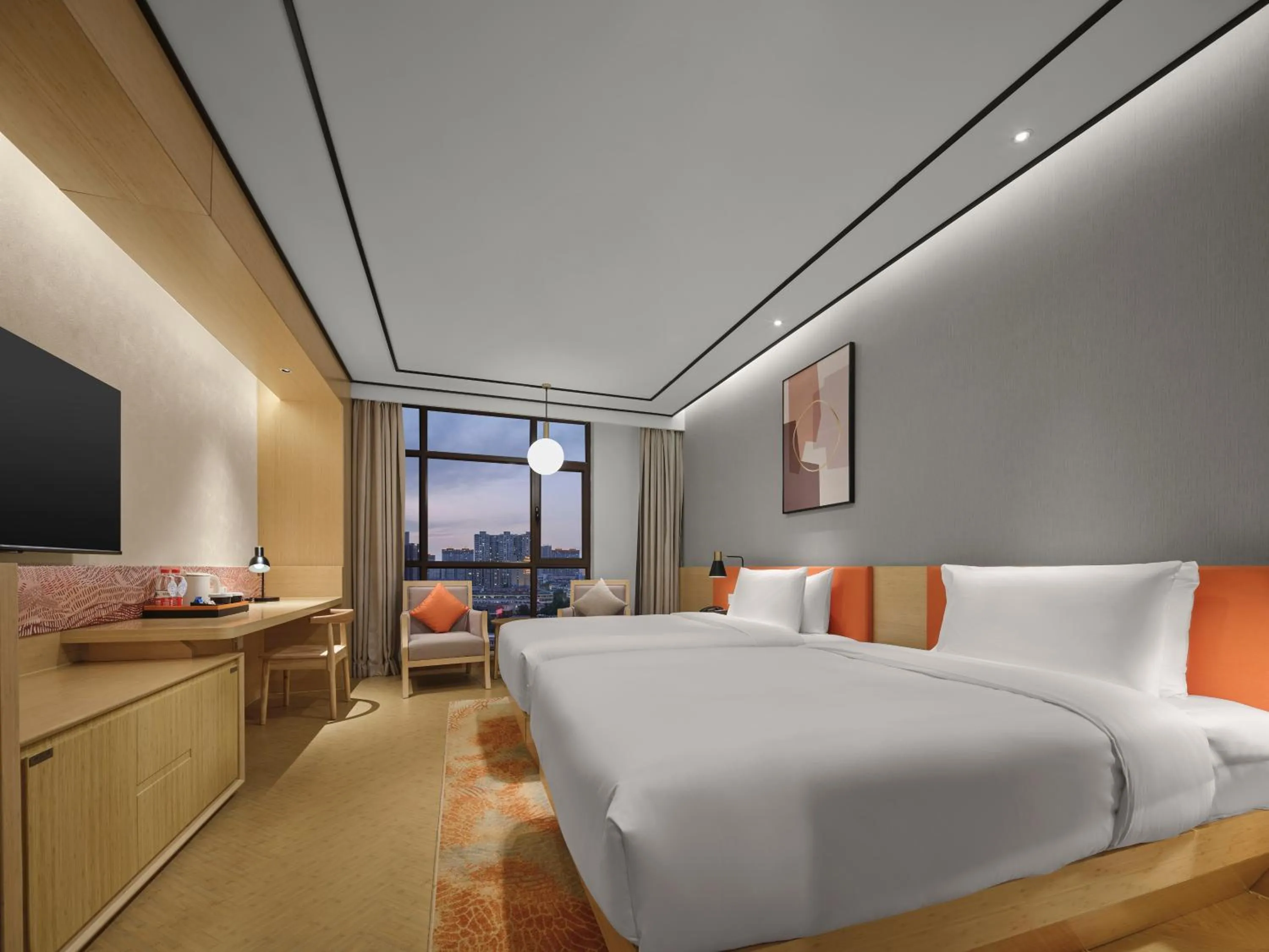 Bedroom, Bed in Hilton Garden Inn Aksu Downtown