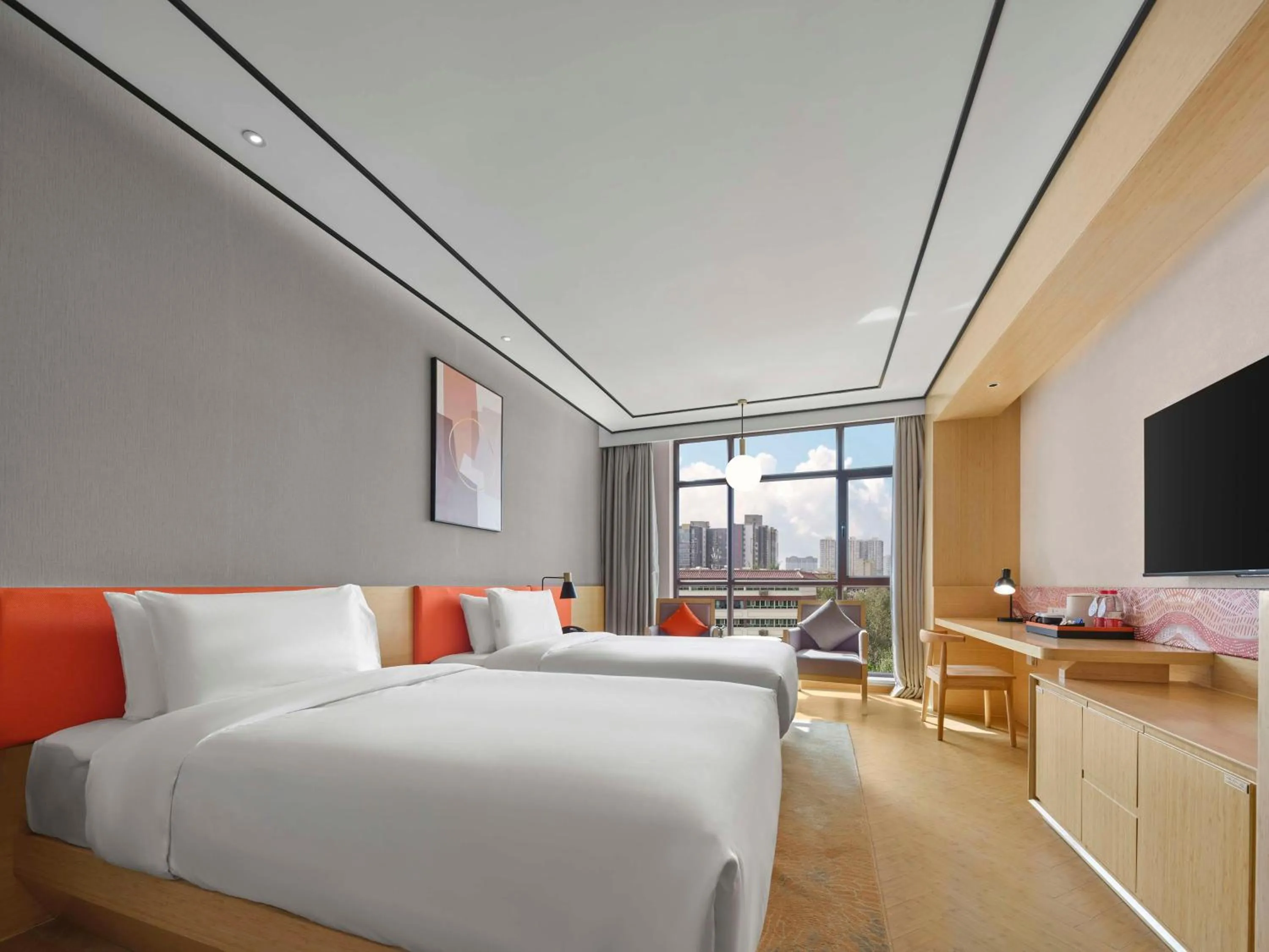 Bed in Hilton Garden Inn Aksu Downtown