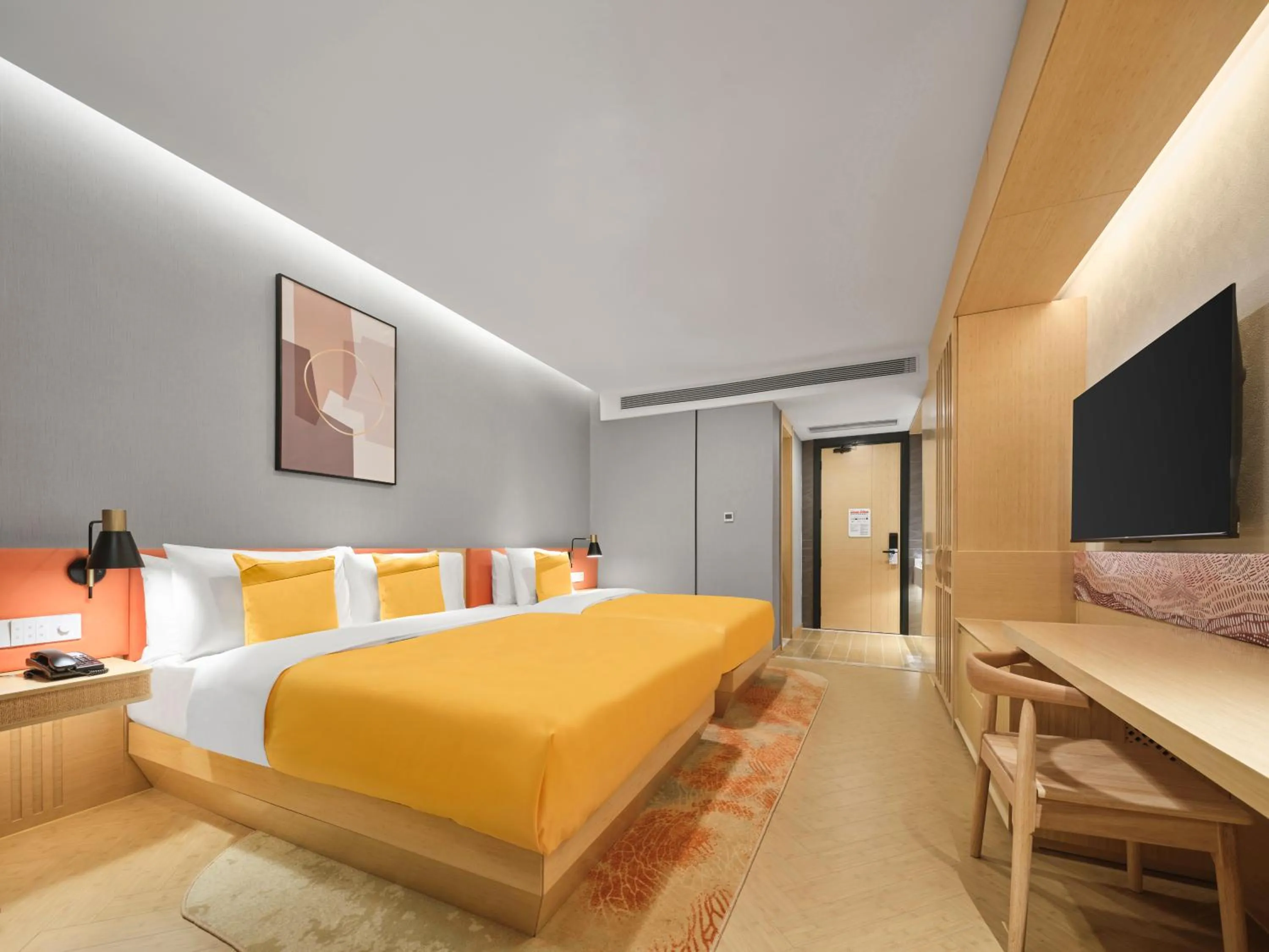 Bed in Hilton Garden Inn Aksu Downtown