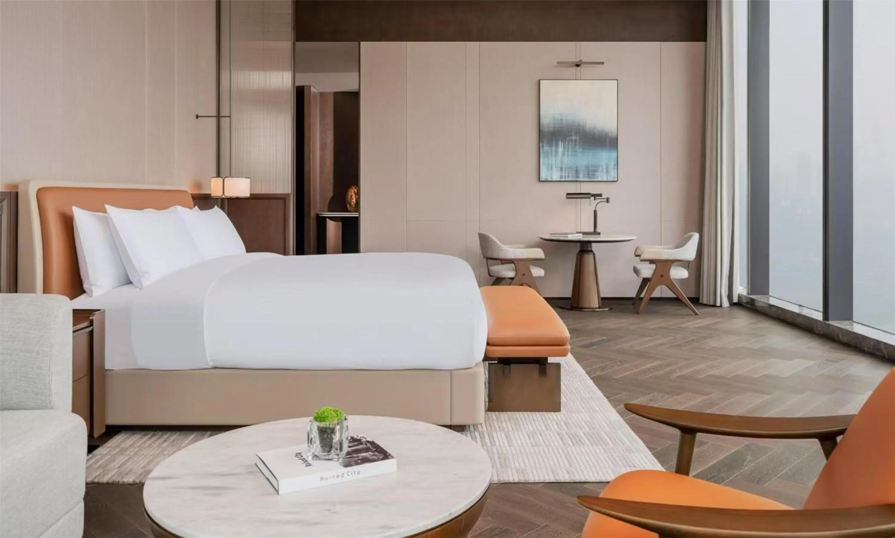 Bed in Conrad Chongqing