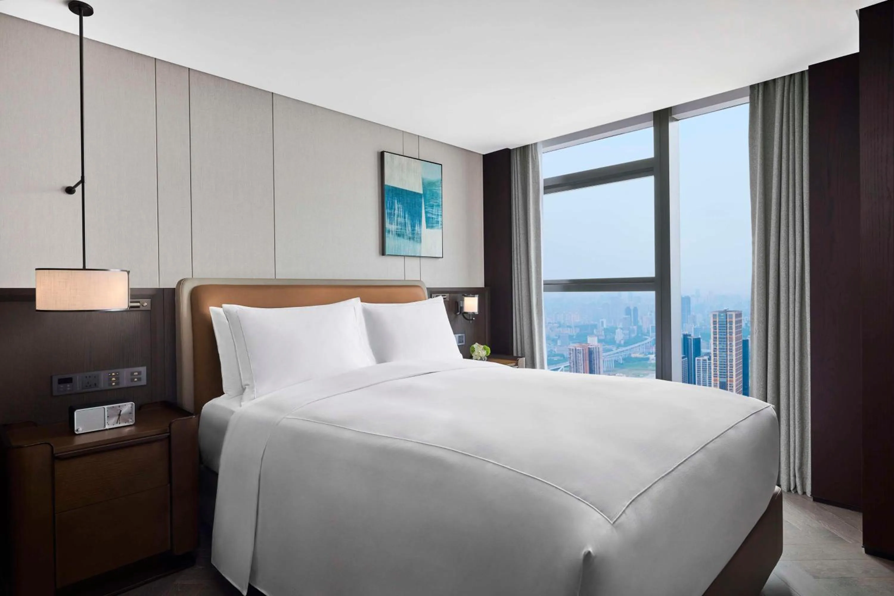 Bed in Conrad Chongqing