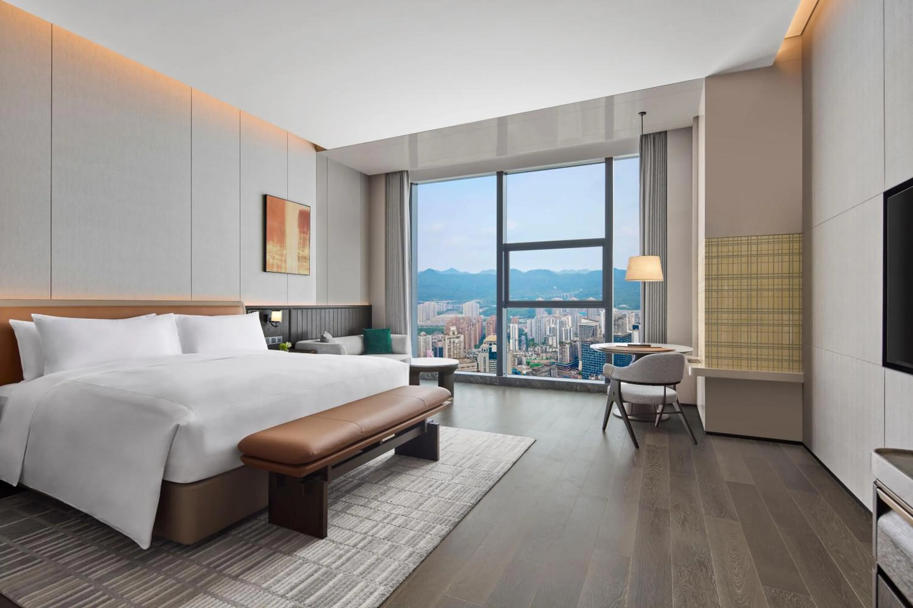 Bedroom, Bed in Conrad Chongqing