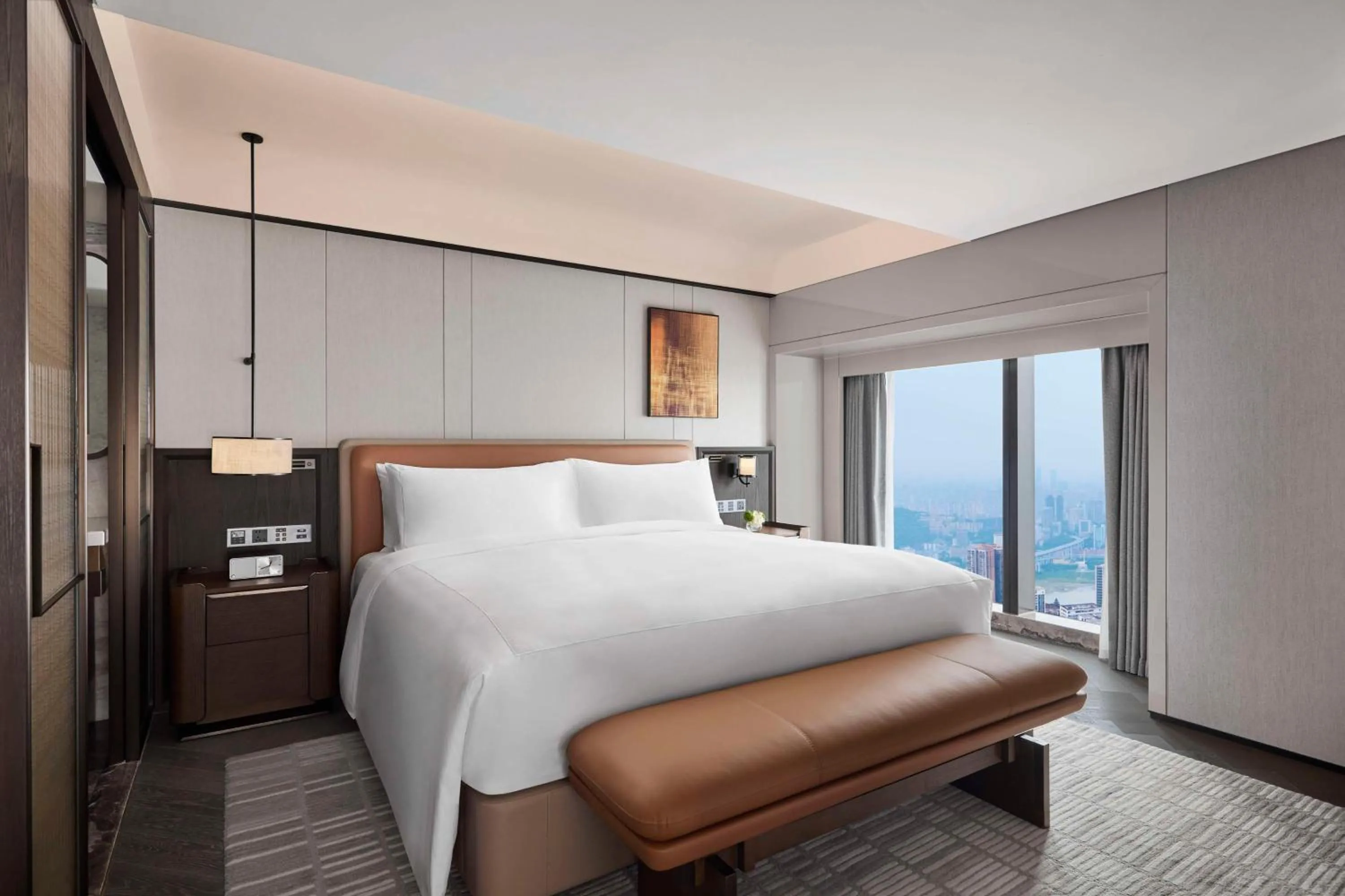Bed in Conrad Chongqing