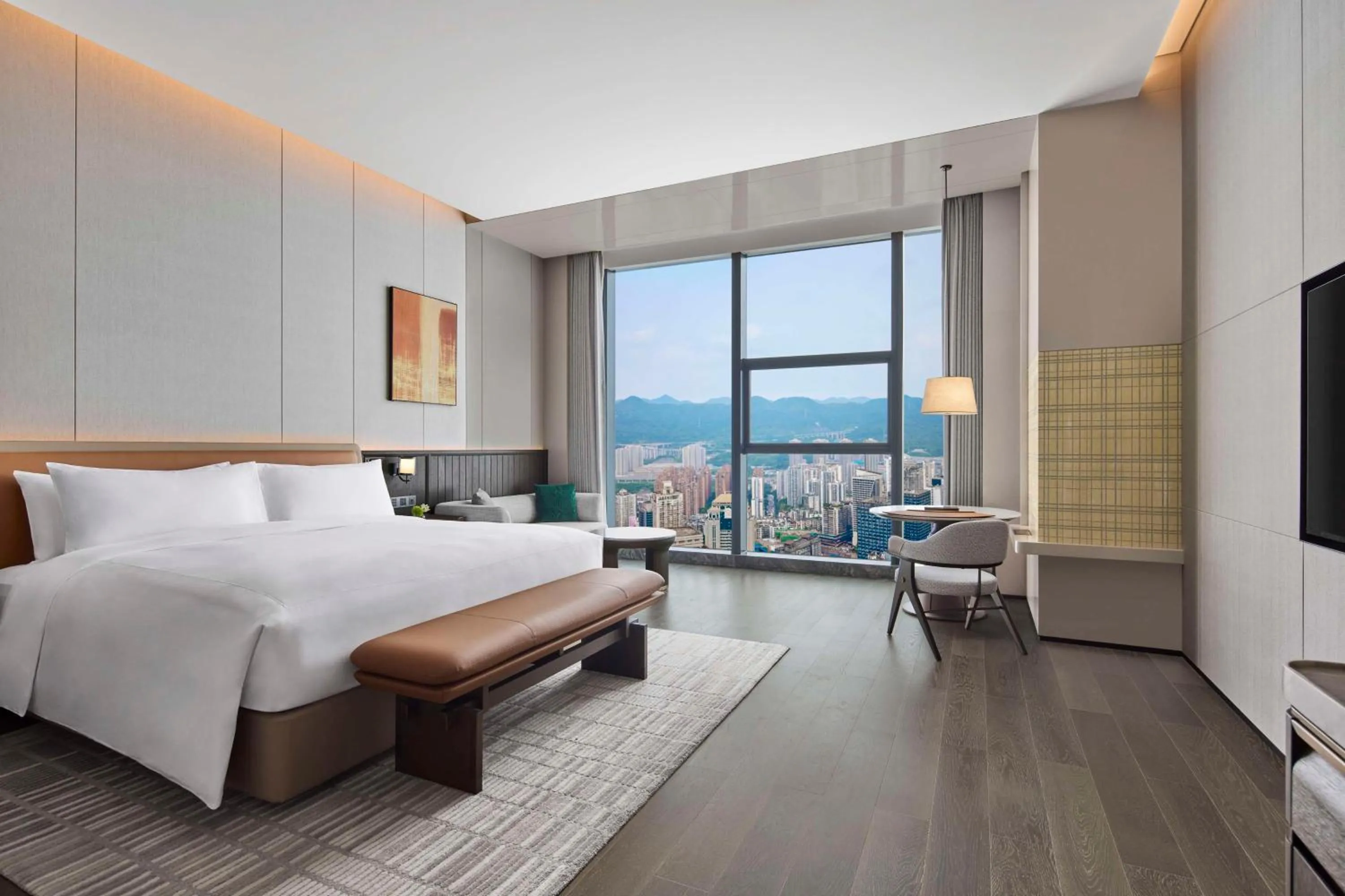 Bed in Conrad Chongqing