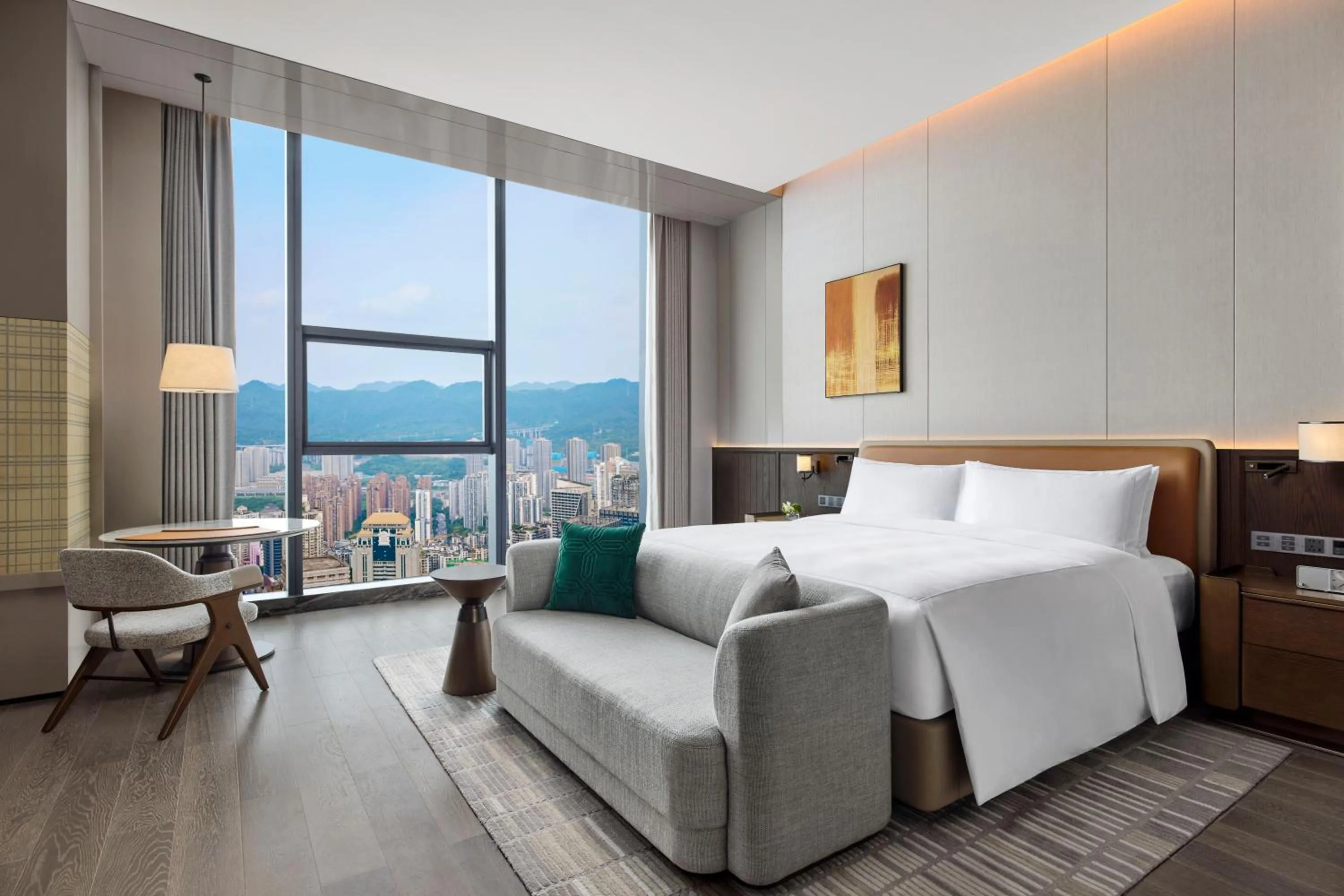 Bedroom, Bed in Conrad Chongqing