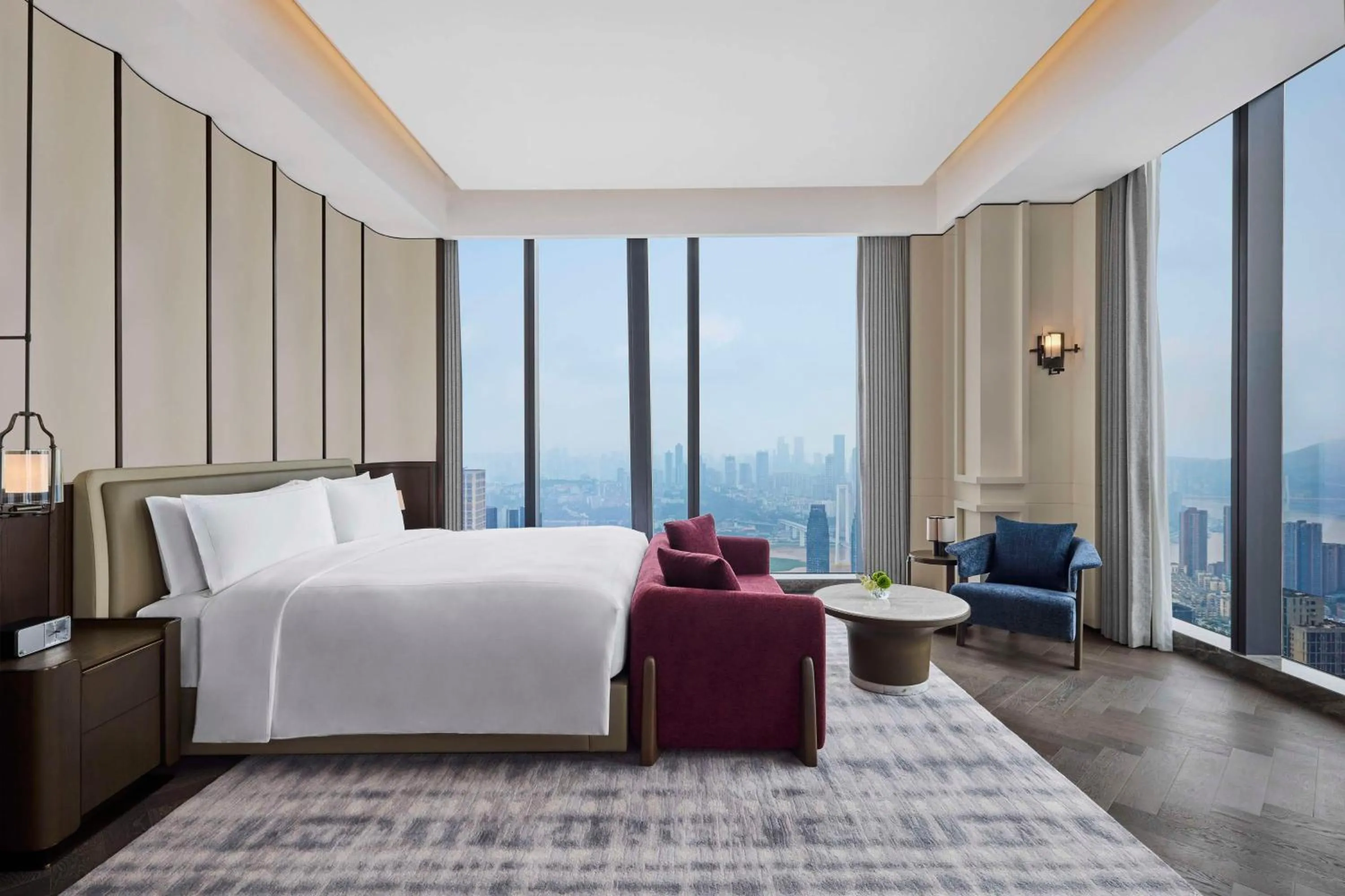 Bed in Conrad Chongqing