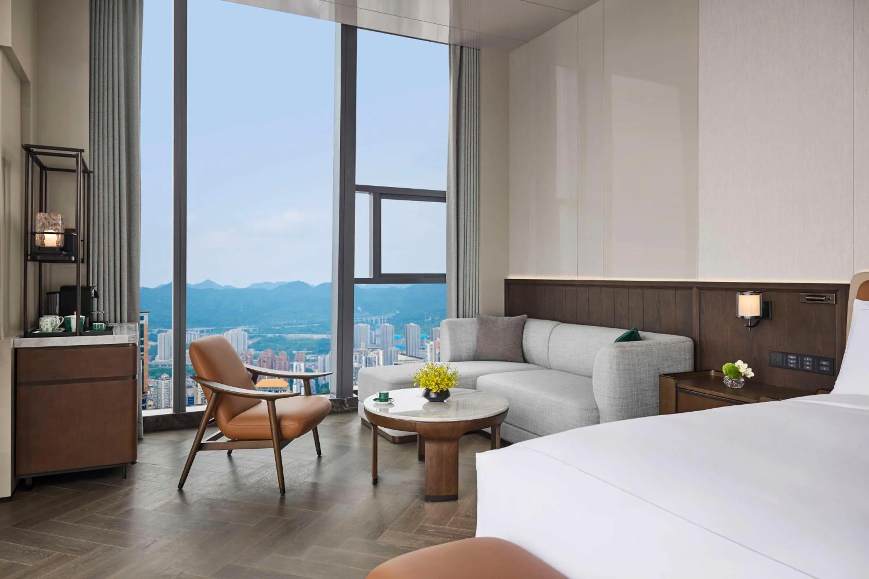 Bed in Conrad Chongqing