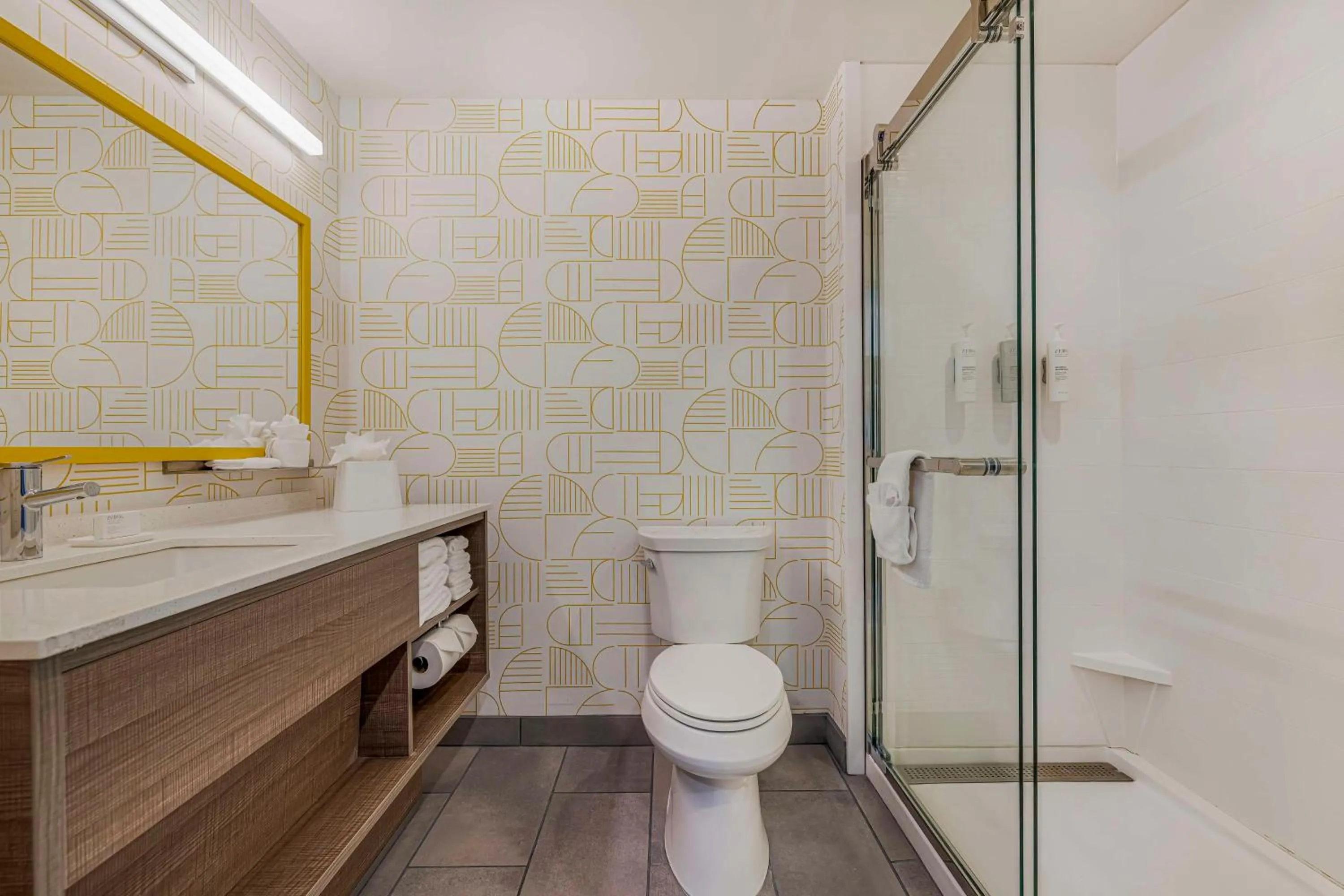 Bathroom in Home2 Suites By Hilton Colorado Springs Airport