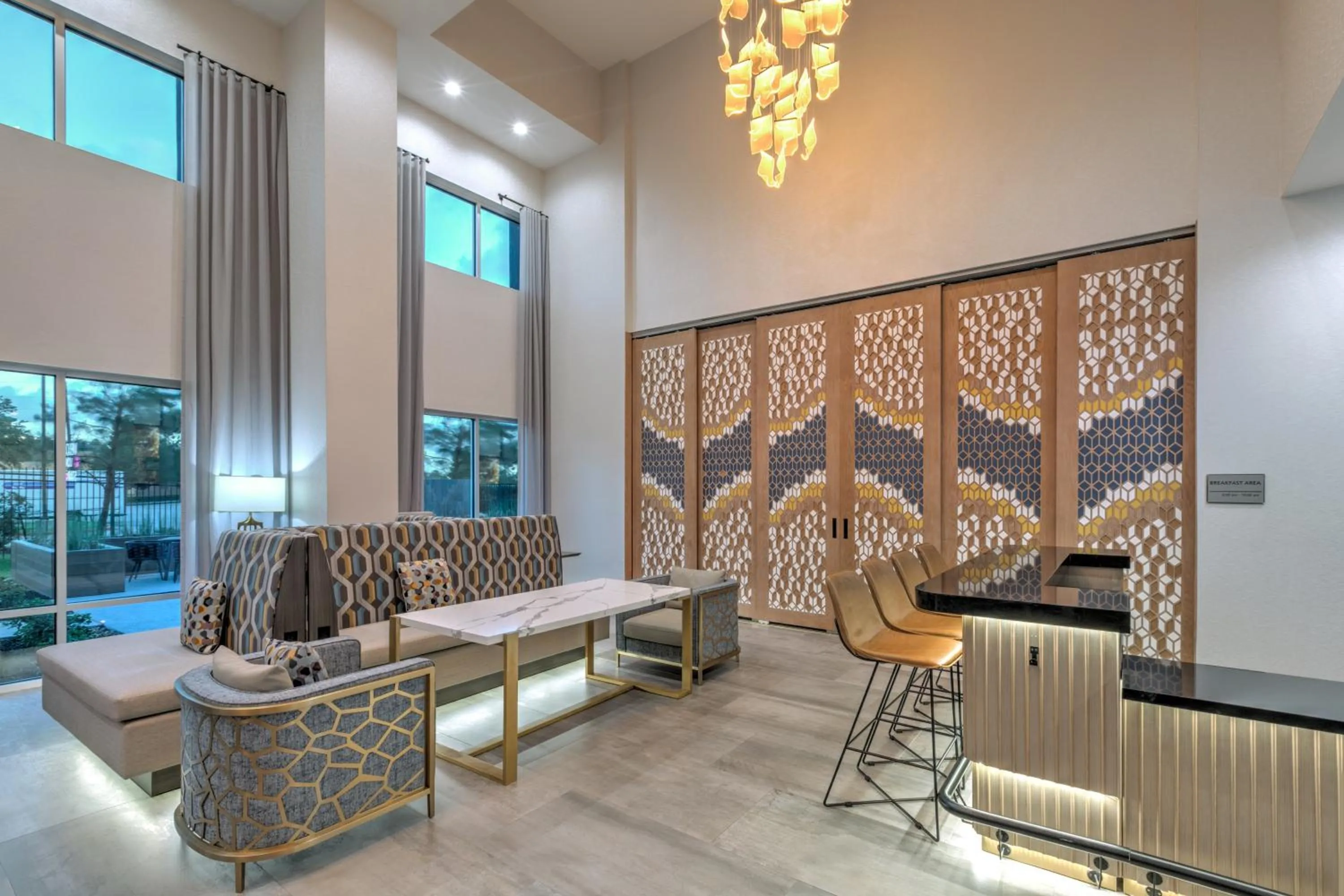 Lobby or reception in Hampton Inn & Suites by Hilton Shenandoah The Woodlands