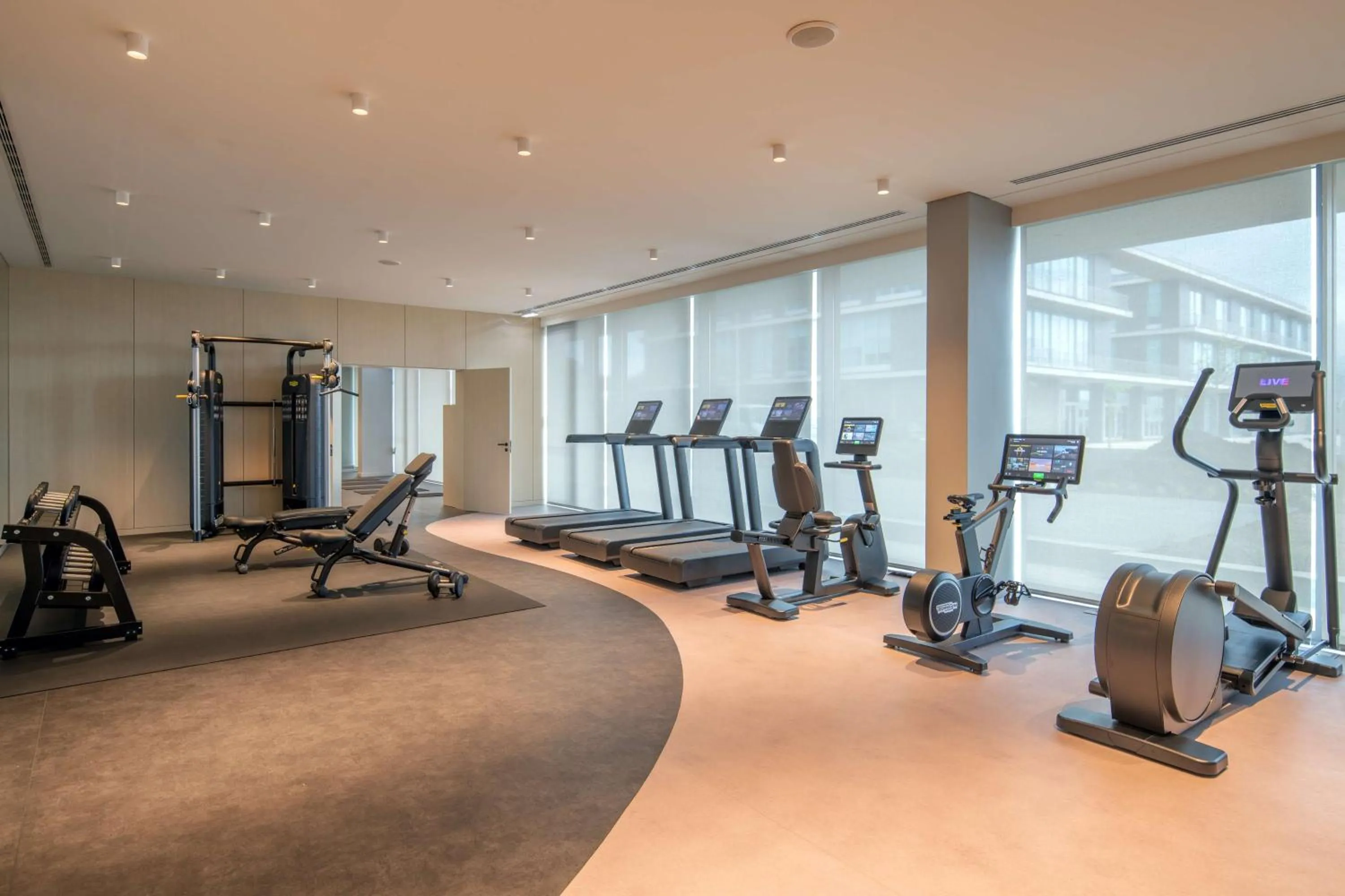 Fitness centre/facilities in Doubletree By Hilton Lagoa Azores