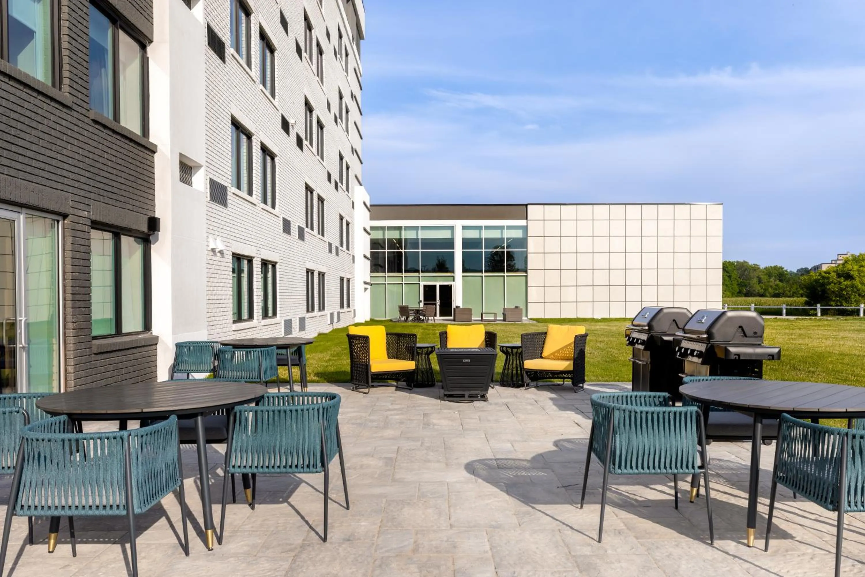 Patio in Home2 Suites By Hilton Kingston