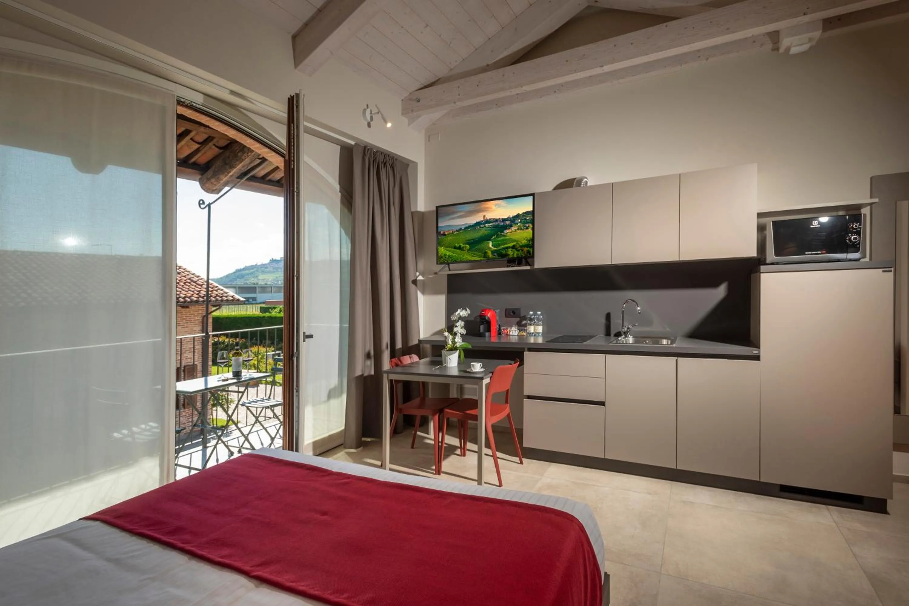 View (from property/room), Bed in Corte Bellora