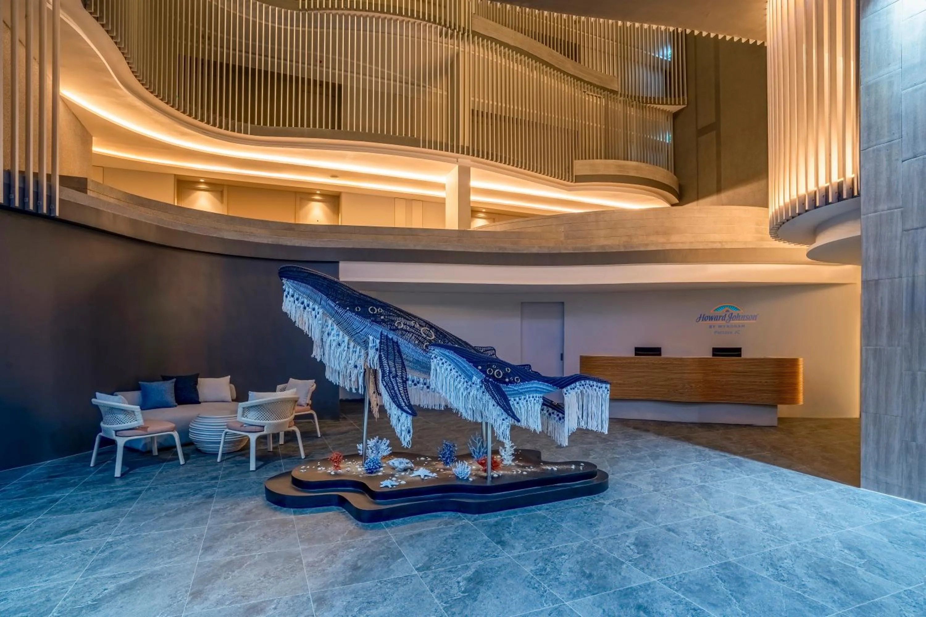 Lobby or reception in Howard Johnson by Wyndham Pattaya JC