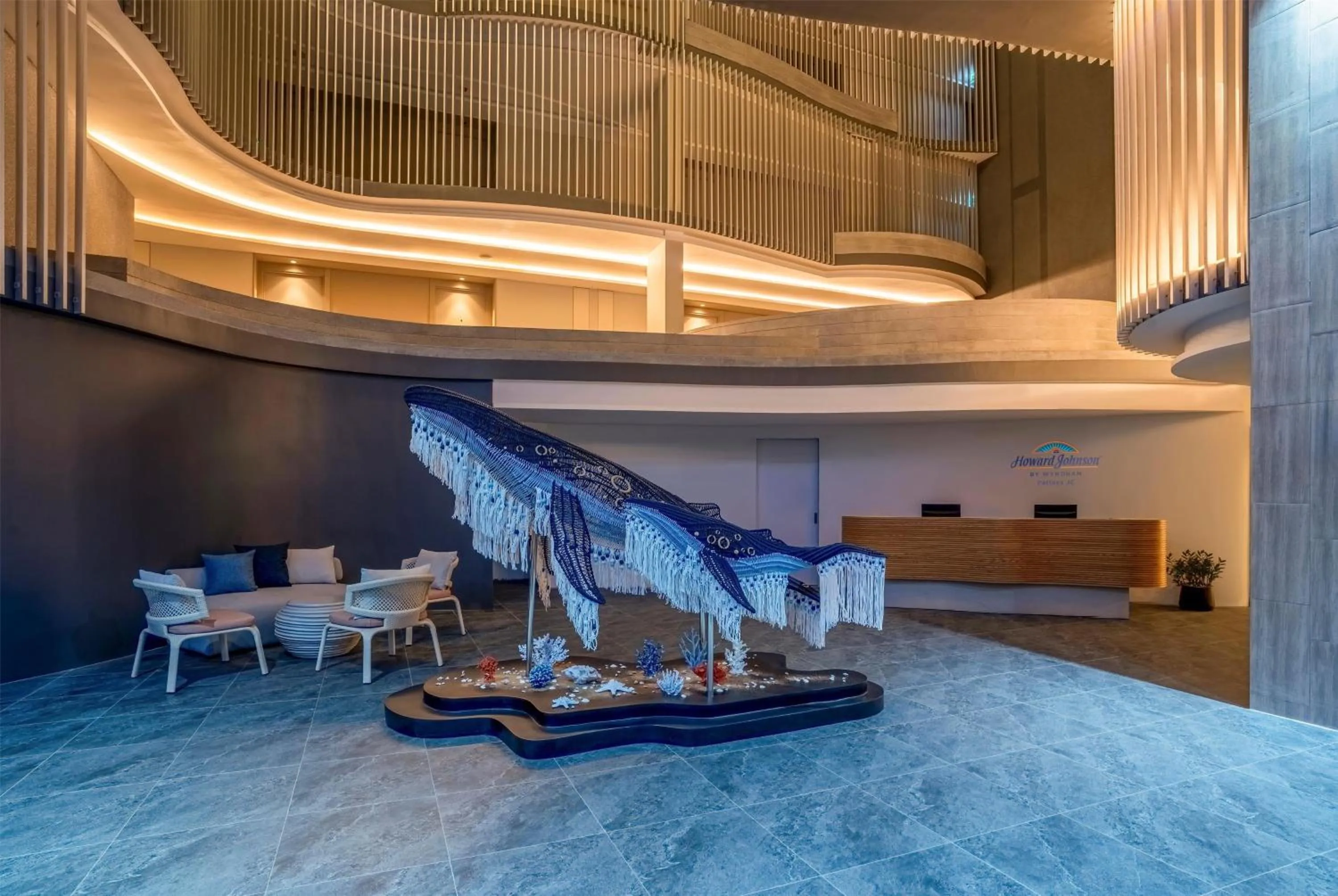 Lobby or reception in Howard Johnson by Wyndham Pattaya JC