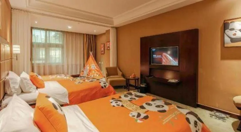 Bed in Zhongzhou International Hotel