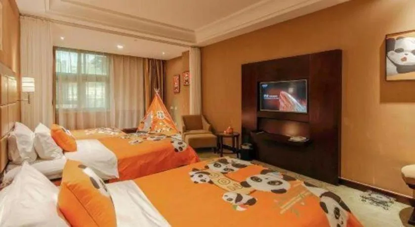 Bed in Zhongzhou International Hotel