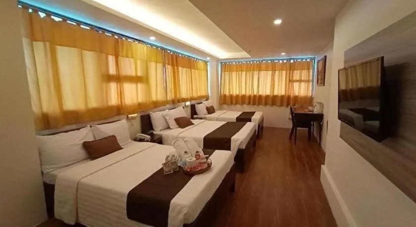 Bed in Hotel Asuncion