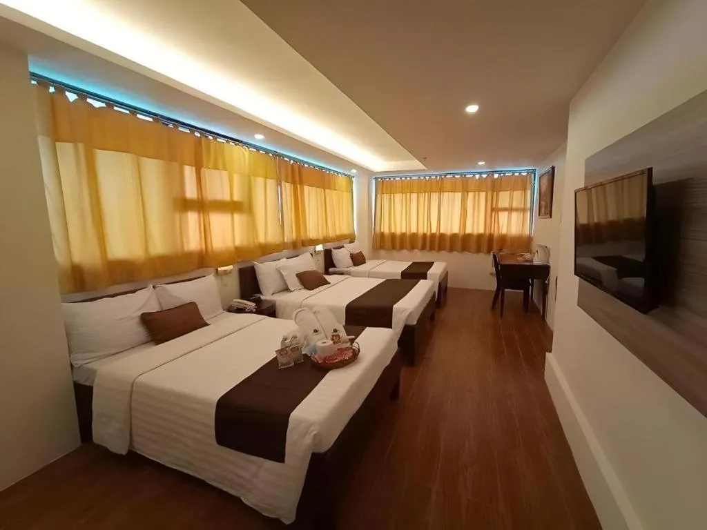 Bed in Hotel Asuncion