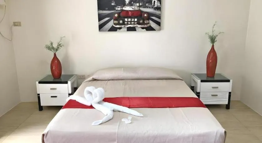 Bed in Sioland Grand Premier Hotel Candelaria