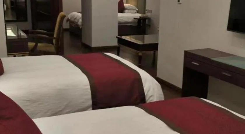 Bed in Shaoxing Yintai Hotel