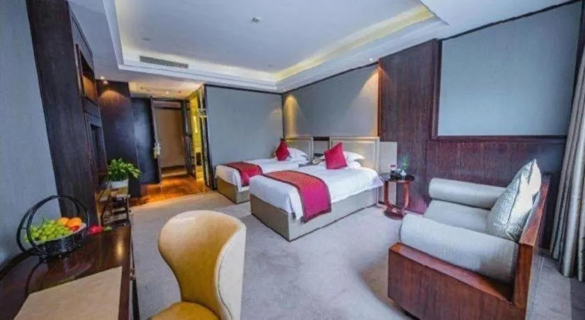 Bed in Shaoxing Yintai Hotel