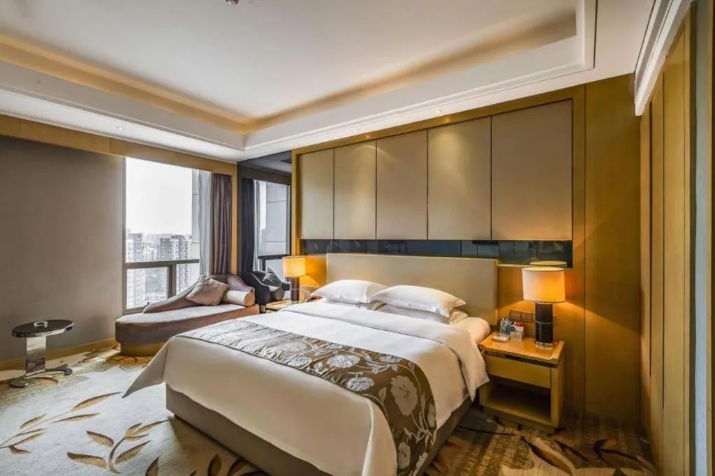 Bed in Zhengzhou Swan City International Hotel