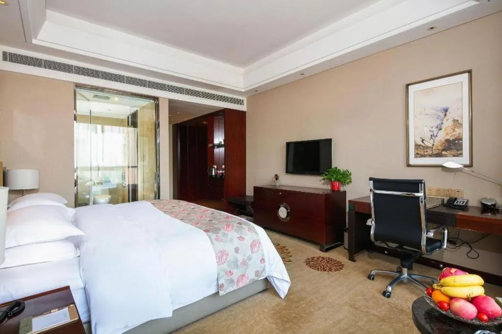 Bed in Zhengzhou Swan City International Hotel