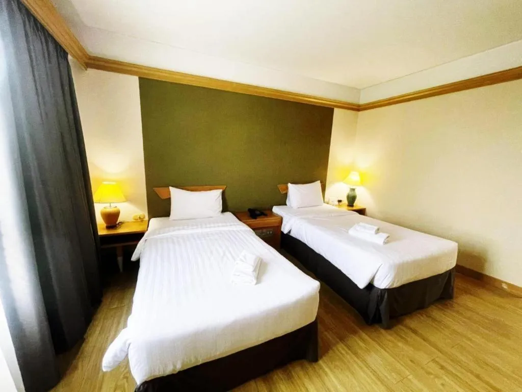 Bed in Valaya Hotel Pathumthani